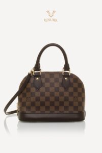 Genti de designeri pre-owned | LOUIS VUITTON Alma BB Damier Ebene N41221