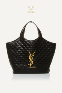 Genti | SAINT LAURENTIcare Maxi Shooping bag in quilted lambskin