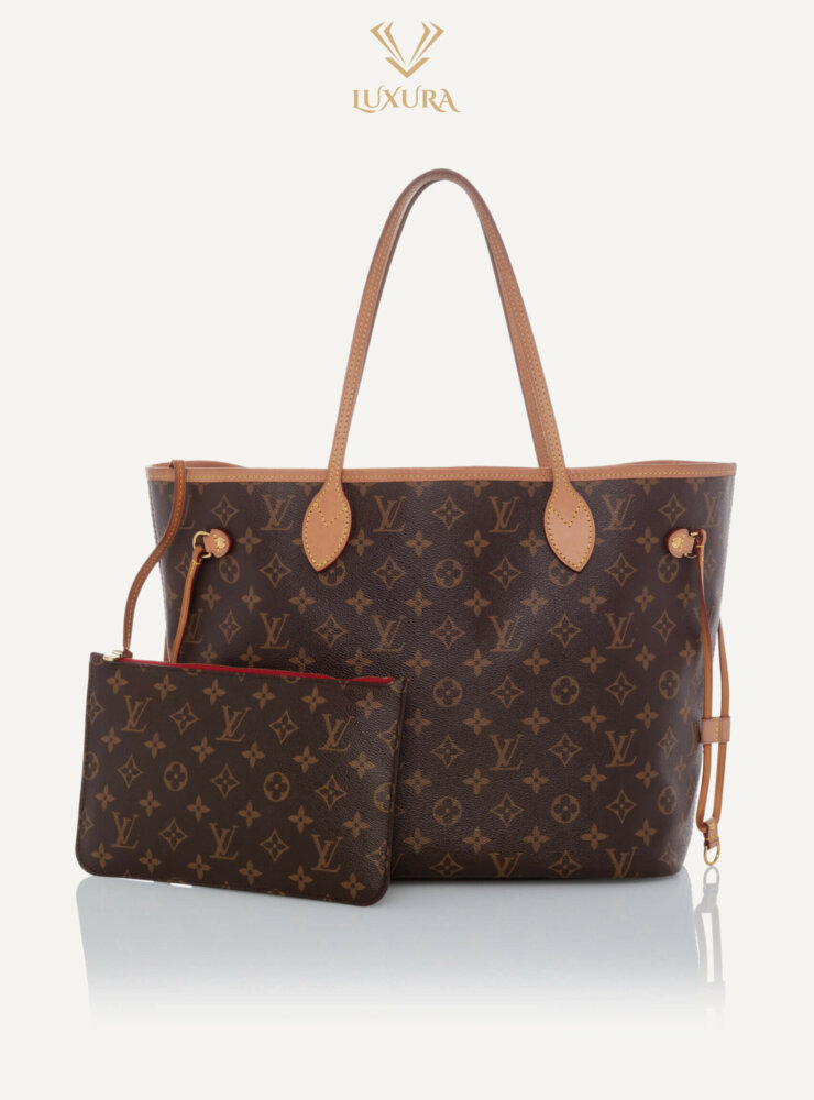Tote Bags | LOUIS VUITTON Monogram Neverfull MM Cherry Red M41177
