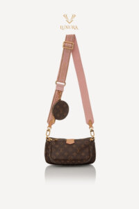 Genti | LOUIS VUITTON Multi Pochette Accesories Rose Clair Tela Monogram M44840