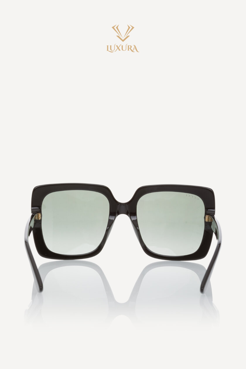 <span style="font-size: 10px; color: rgb(101, 101, 101);letter-spacing: .15em;">BEST DEAL</span><br><strong> GUCCI </strong><br><div style="margin-top:10px; font-size:16px;">Square Sunglasses Black Silver</div><br> - Image 6