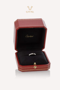 Bijuterii | CARTIER C de Cartier Wedding Ring Platinum with 0,03ct Briliant-cut Diamond 51