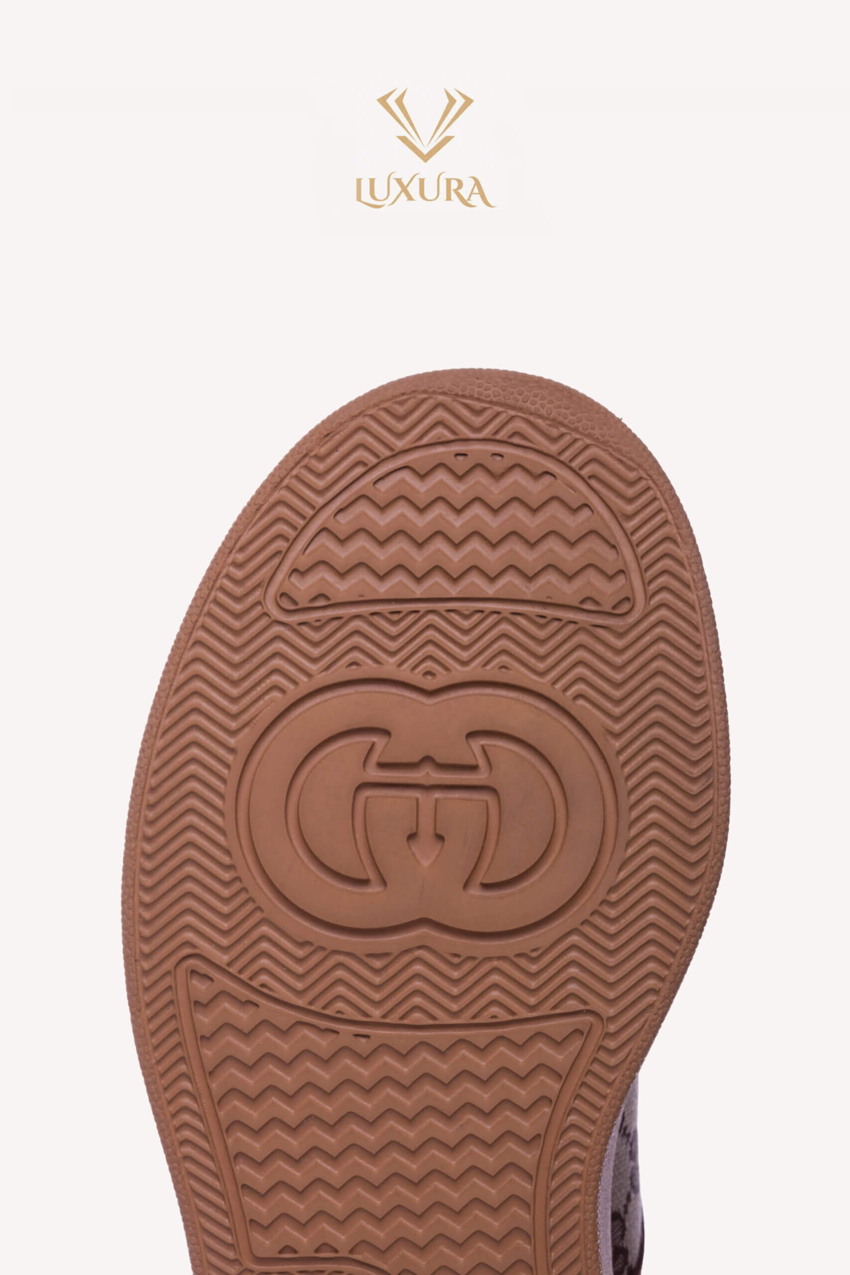 Incaltaminte | GUCCI GG leather-trimmed canvas sneakers 42