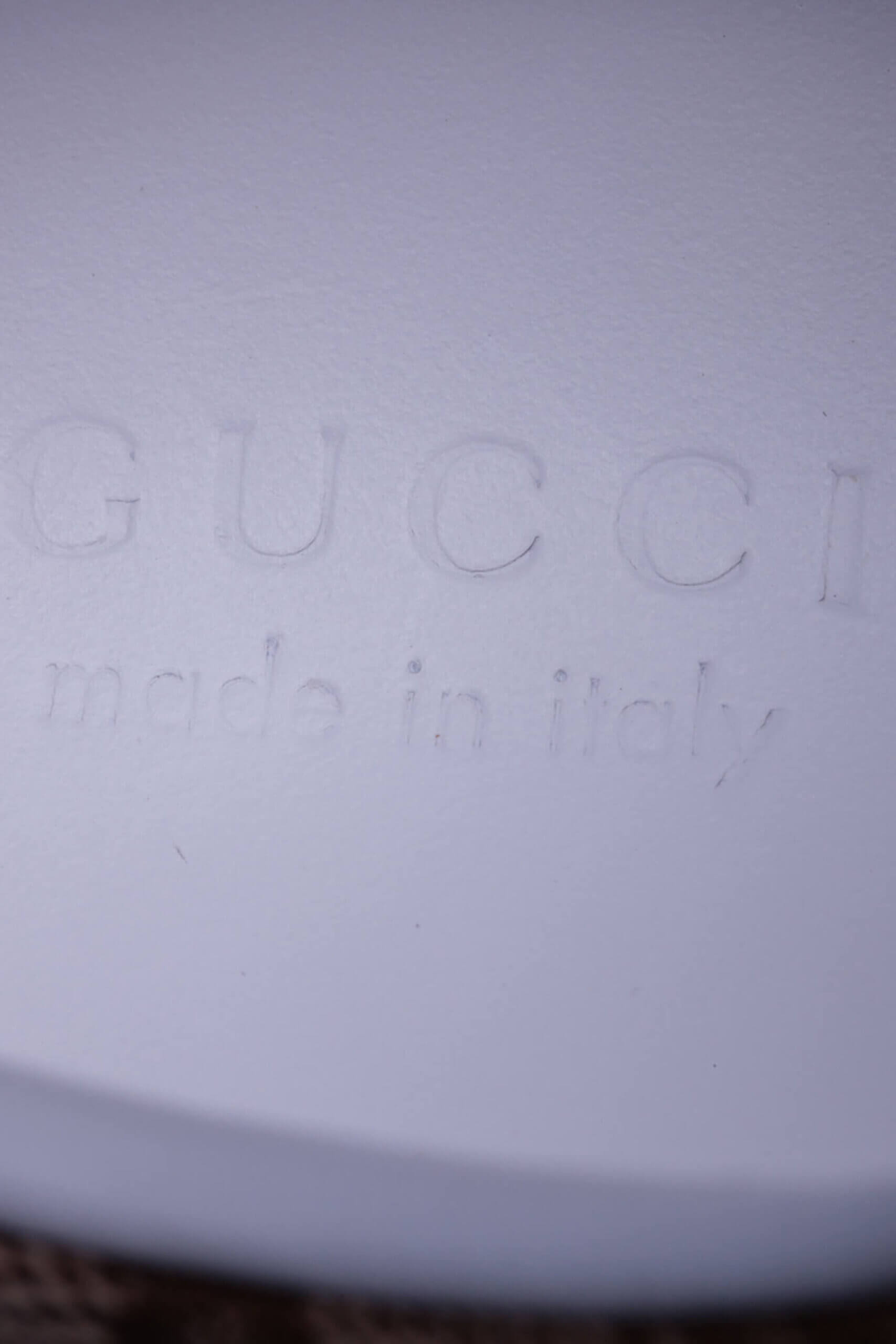 Incaltaminte | GUCCI GG leather-trimmed canvas sneakers 42