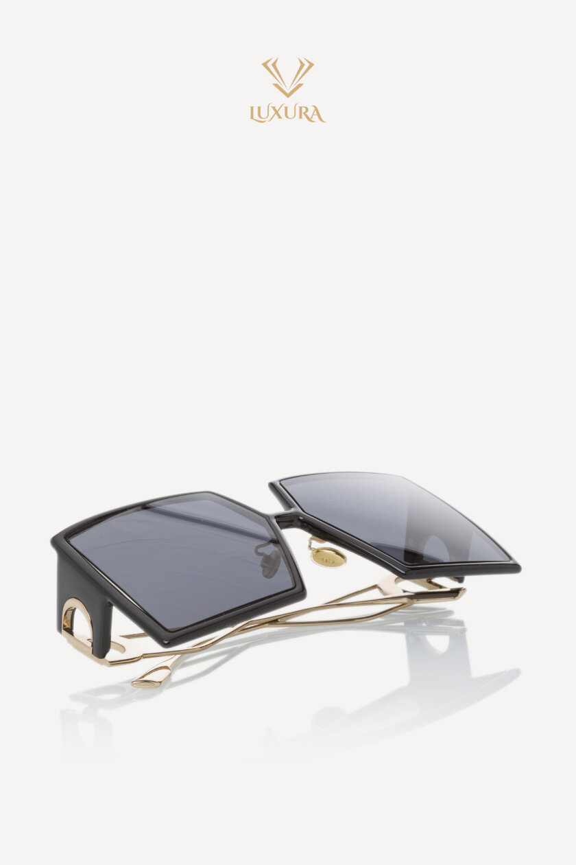 <span style="font-size: 10px; color: rgb(101, 101, 101);letter-spacing: .15em;">BEST DEAL </span><br><strong> DIOR</strong><br><div style="margin-top:10px; font-size:16px;">30 Montaigne SU Oversized Square Sunglasses Black</div><br> - Image 6