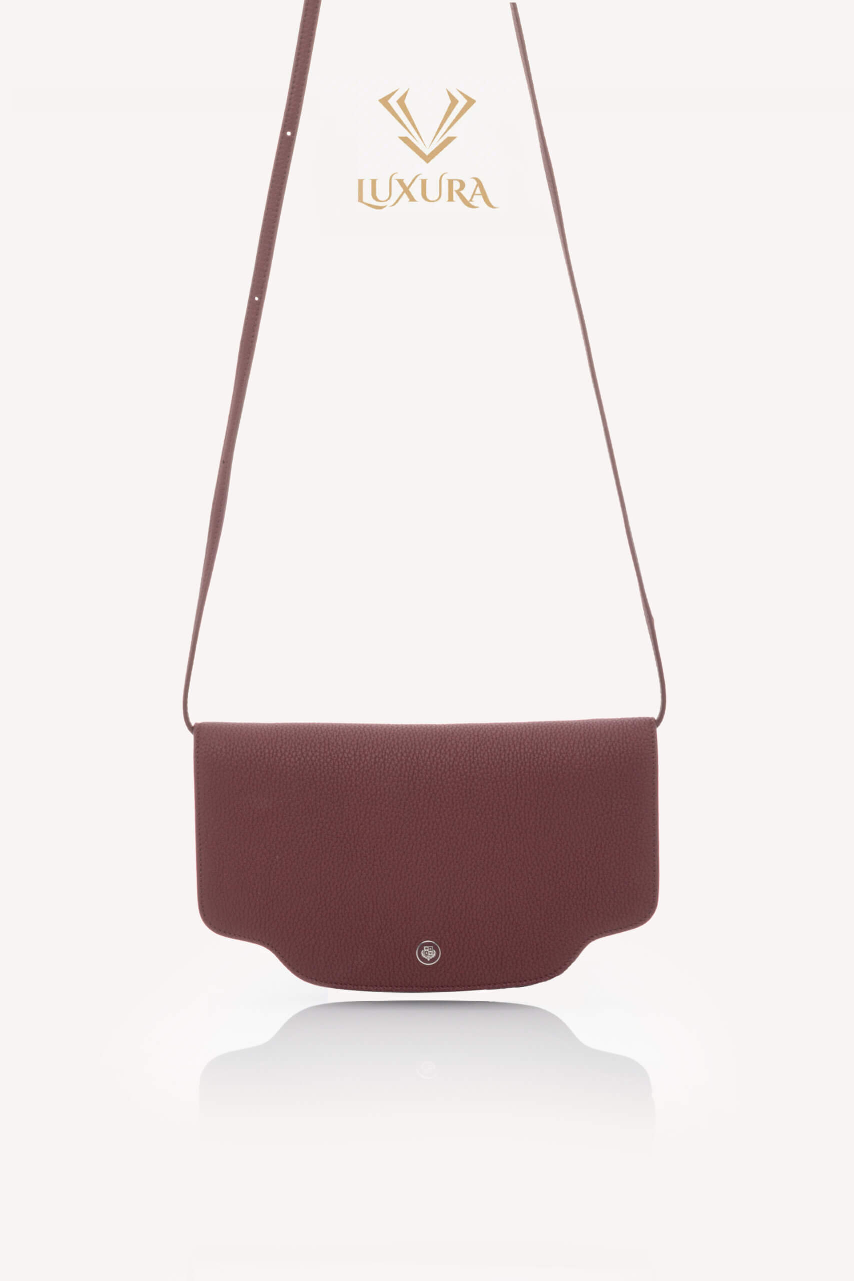 <span style="font-size: 10px; color: rgb(101, 101, 101);letter-spacing: .15em;">HARD TO FIND</span><br><strong> LORO PIANA </strong><br><div style="margin-top:10px; font-size:16px;"> Sesia Leather Crossbody Wallet Burgundy </div><br> - Image 5