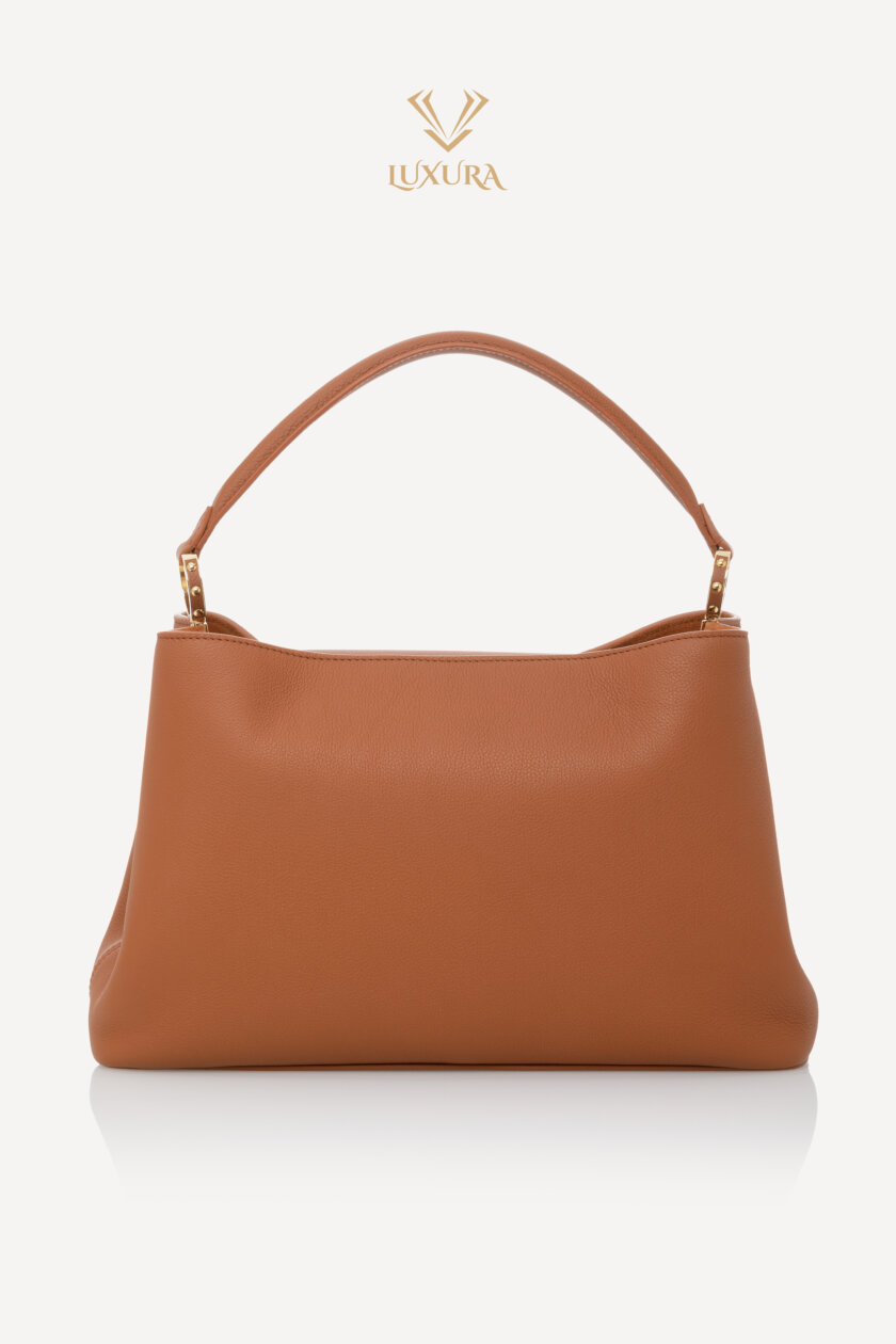 <span style="font-size: 10px; color: rgb(101, 101, 101);letter-spacing: .15em;">NEW COLLECTION</span><br><strong> LOUIS VUITTON </strong><br><div style="margin-top:10px;font-size:16px;"> Capucines Souple GM Handbag Leather Cognac Brown M24879 </div><br> - Image 8