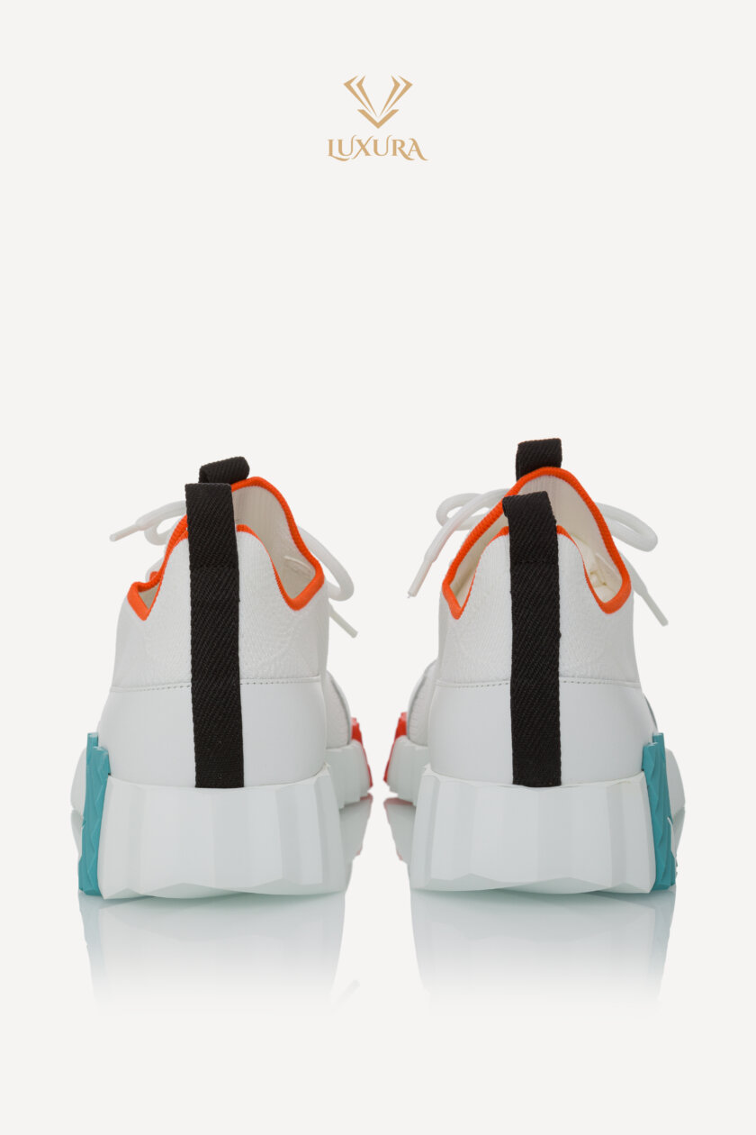 <span style="font-size: 10px; color: rgb(101, 101, 101);letter-spacing: .15em;">HARD TO FIND</span><br><strong> HERMES </strong><br><div style="margin-top:10px; font-size:16px;"> Lift Slip-on Sneaker Multicolore Blanc 38</div><br> - Image 5