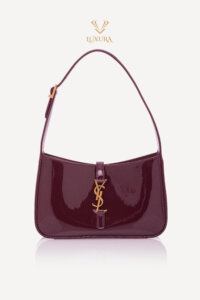 Genti | SAINT LAURENT 5 a 7 Hobo Dark Red Wine