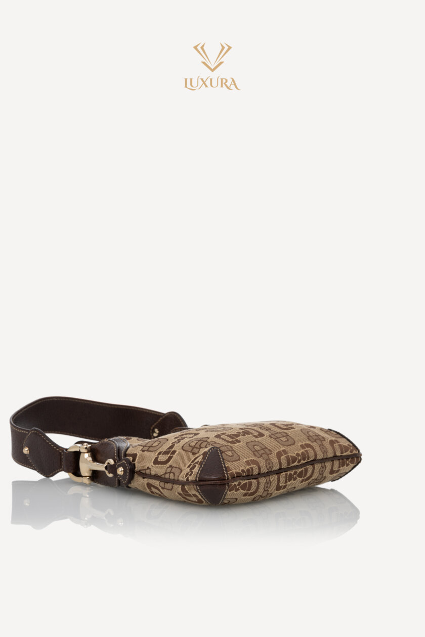 <span style="font-size: 10px; color: rgb(101, 101, 101);letter-spacing: .15em;">BEST DEAL</span><br><strong> GUCCI </strong><br><div style="margin-top:10px; font-size:16px;">Horsebit Web Hobo Bag Beige Brown</div><br> - Image 16