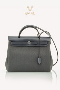 Genti | HERMES Herbag Zip 31 Laque Bag Ardoise Ardoise Bag