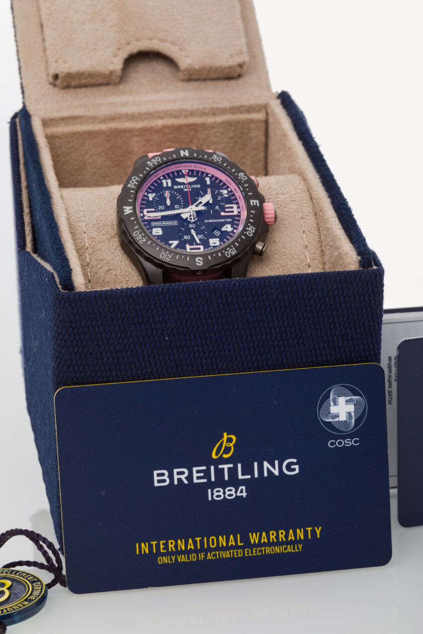 <span style="font-size: 10px; color: rgb(101, 101, 101);letter-spacing: .15em;">NEW COLLECTION</span><br><strong> BREITLING </strong><br><div style="margin-top:10px; font-size:16px;">Professional Endurance Pro 38 X83310D41B1S1</div><br> - Image 5