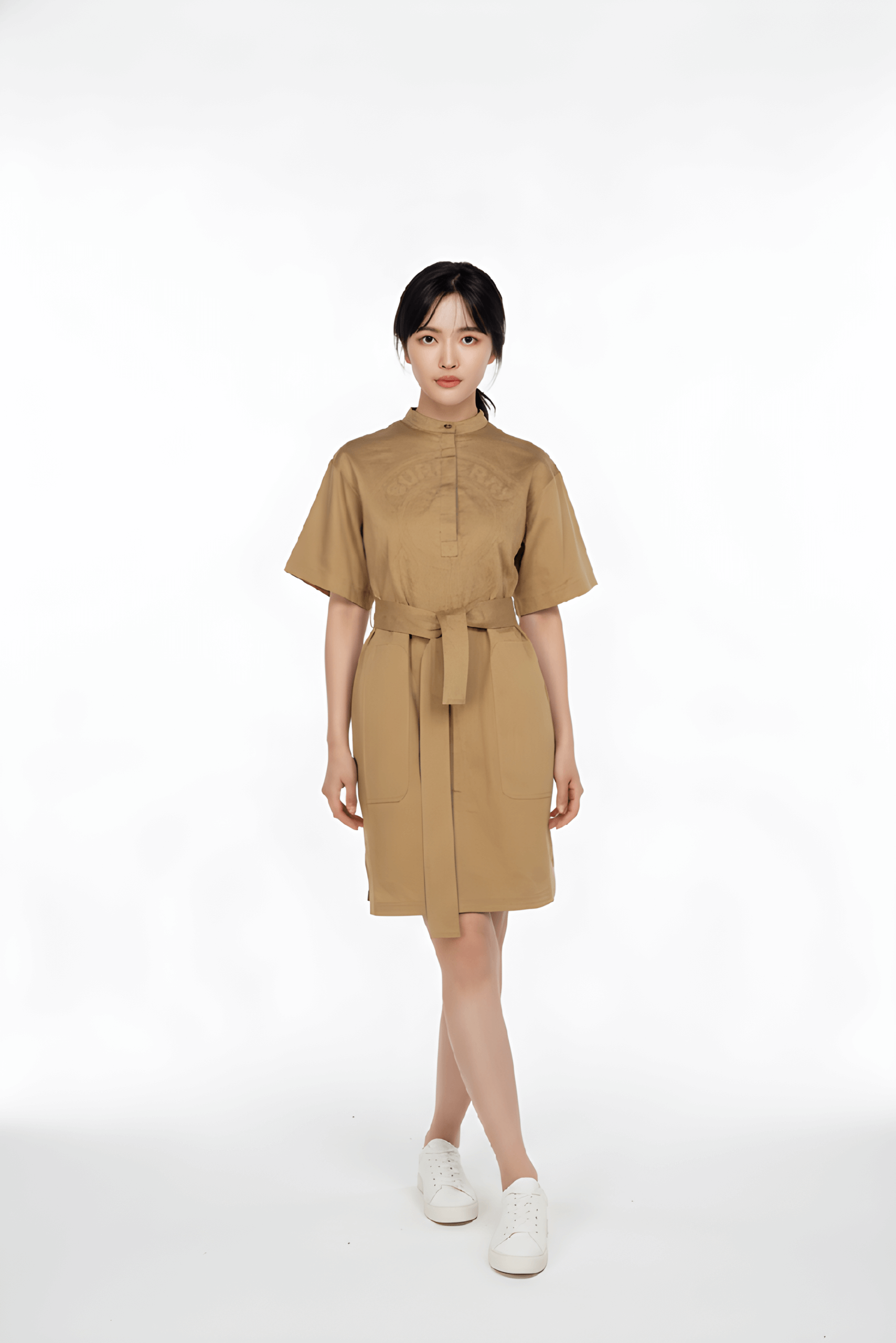 Imbracaminte | BURBERRY Graphic Cotton Twill Smock Dress 36IT