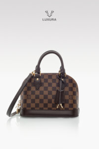 Genti de designeri pre-owned | LOUIS VUITTON Alma BB Damier Ebene N41221