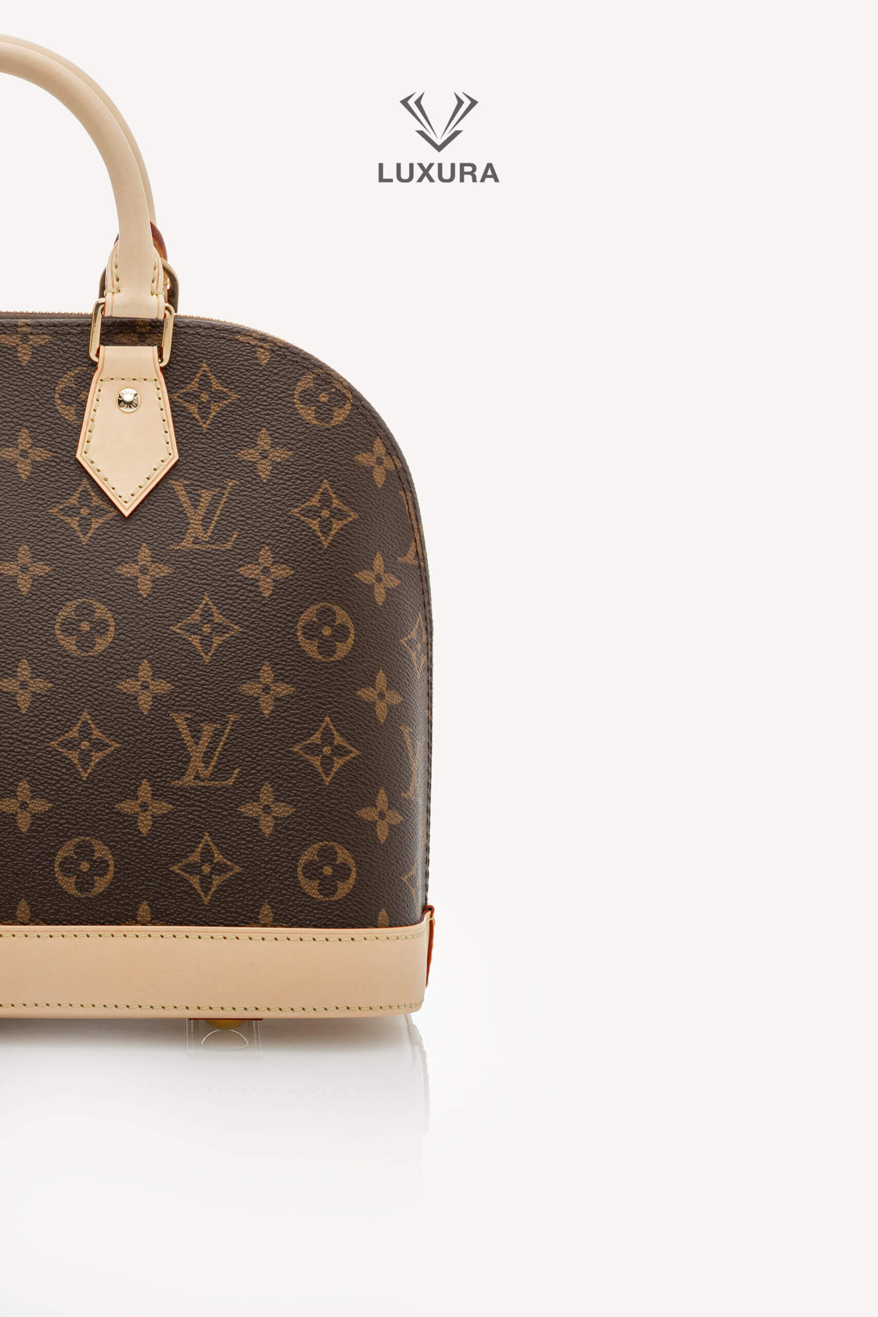 <span style="font-size: 10px;letter-spacing: .15em">HARD TO FIND</span><br> <strong>LOUIS VUITTON</strong><br> <div style="margin-top:10px;font-size:16px">Alma PM Monogram Canvas Bag M53151</div><br> - Image 9