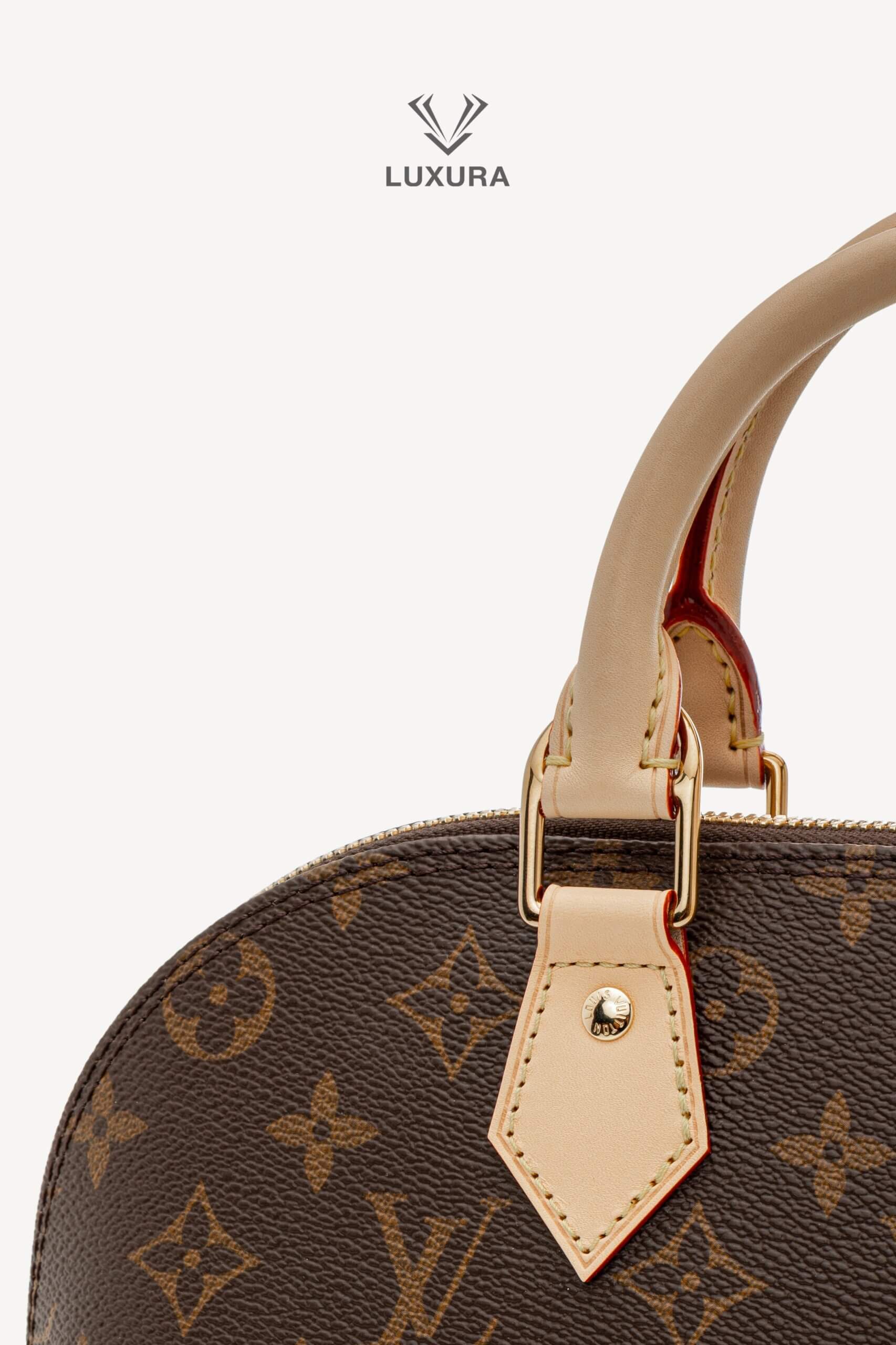 <span style="font-size: 10px;letter-spacing: .15em">HARD TO FIND</span><br> <strong>LOUIS VUITTON</strong><br> <div style="margin-top:10px;font-size:16px">Alma PM Monogram Canvas Bag M53151</div><br> - Image 13