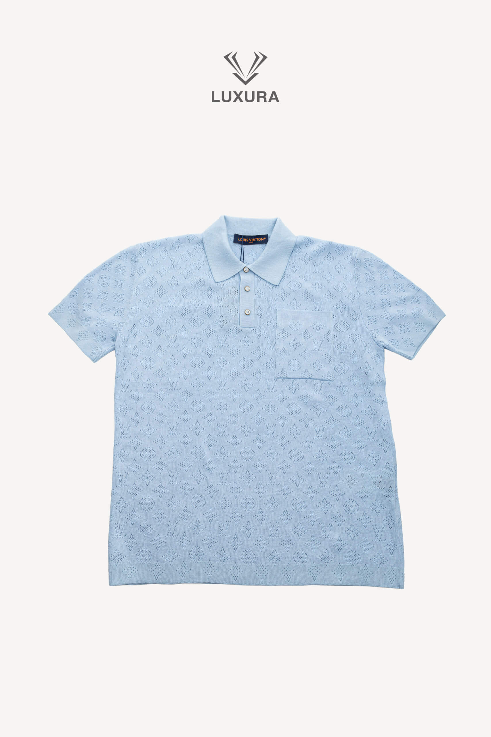 Imbracaminte | LOUIS VUITTON Polo Shirt Blue S ( true size M )