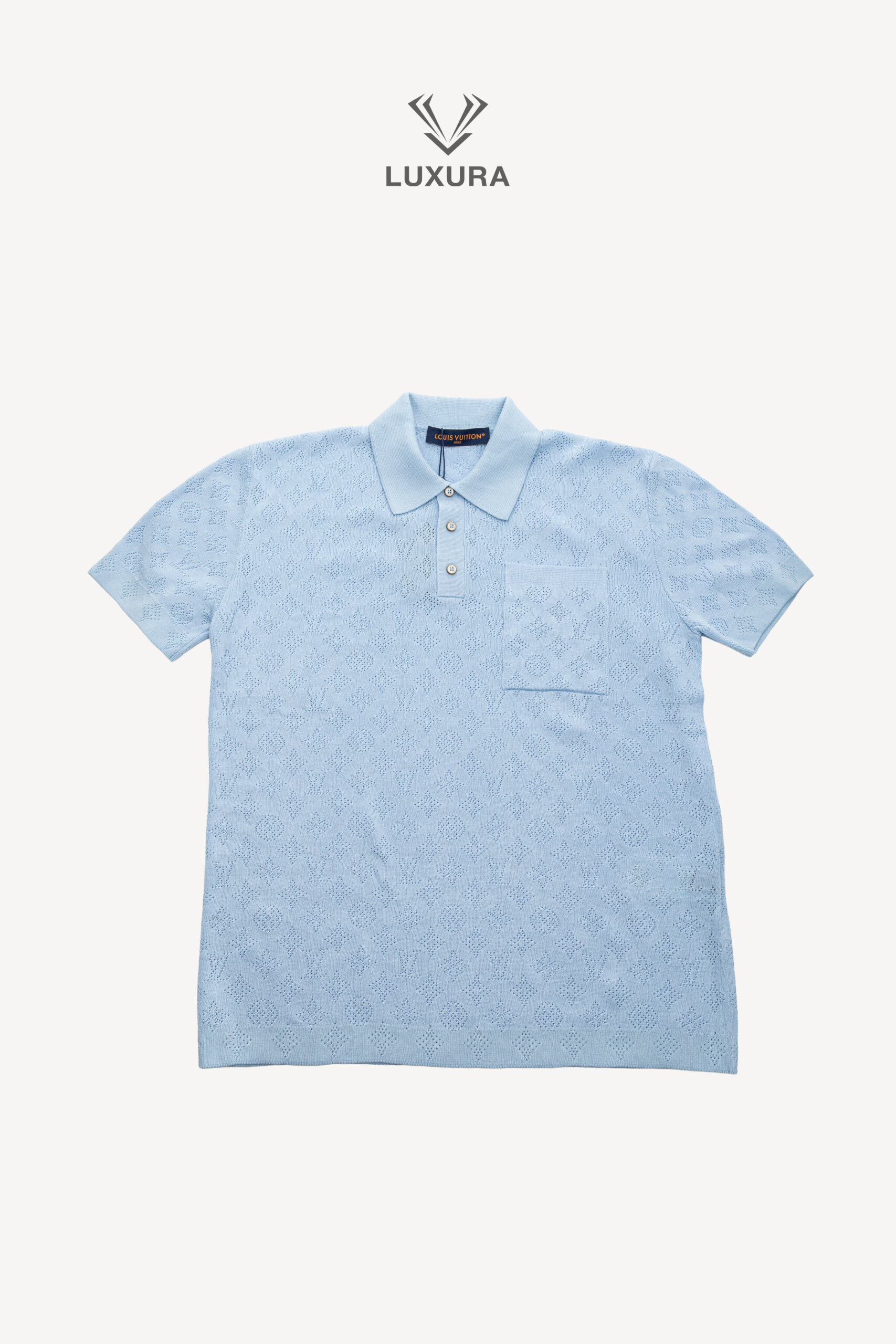 Imbracaminte | LOUIS VUITTON Polo Shirt Blue S ( true size M )
