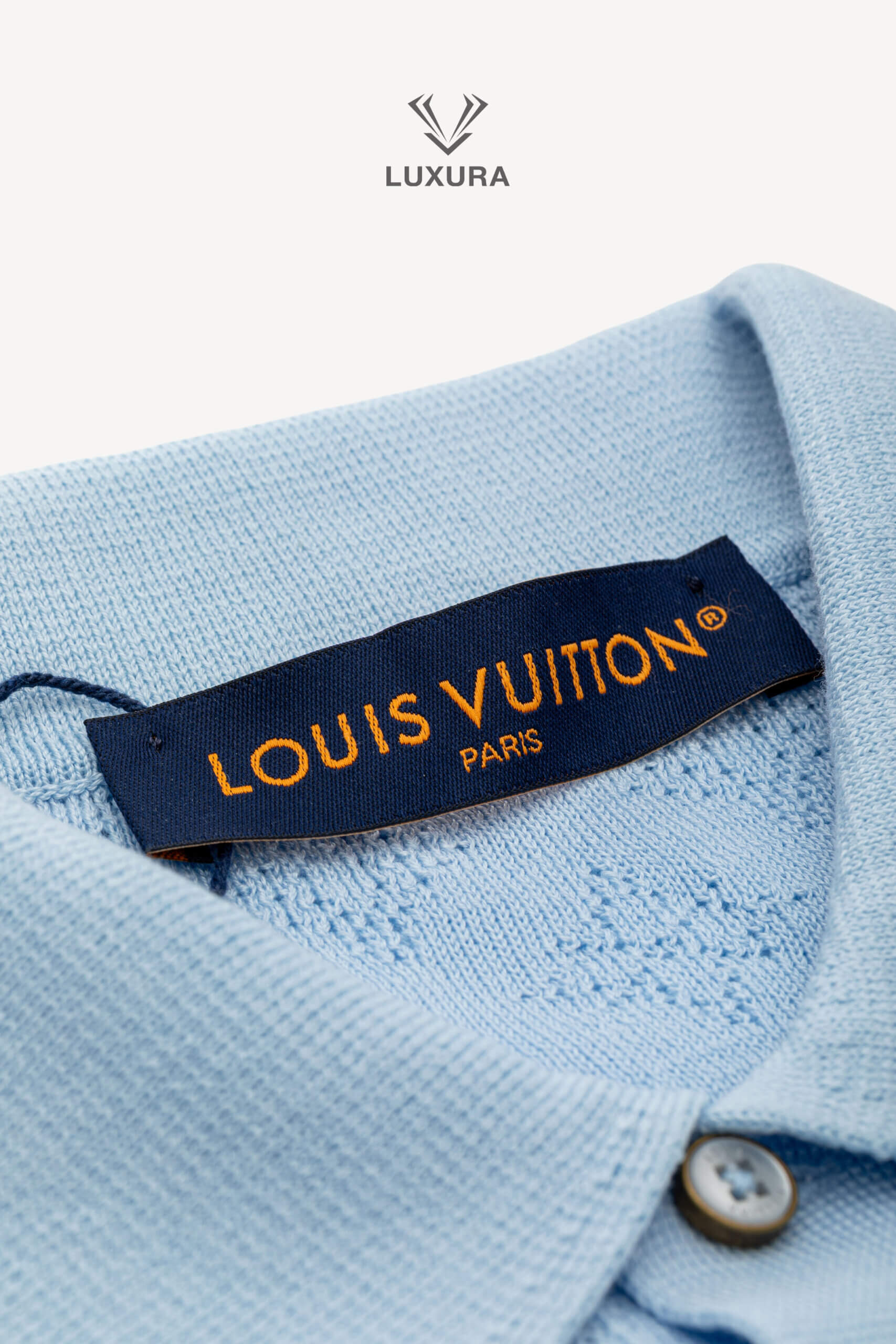 Imbracaminte | LOUIS VUITTON Polo Shirt Blue S ( true size M )