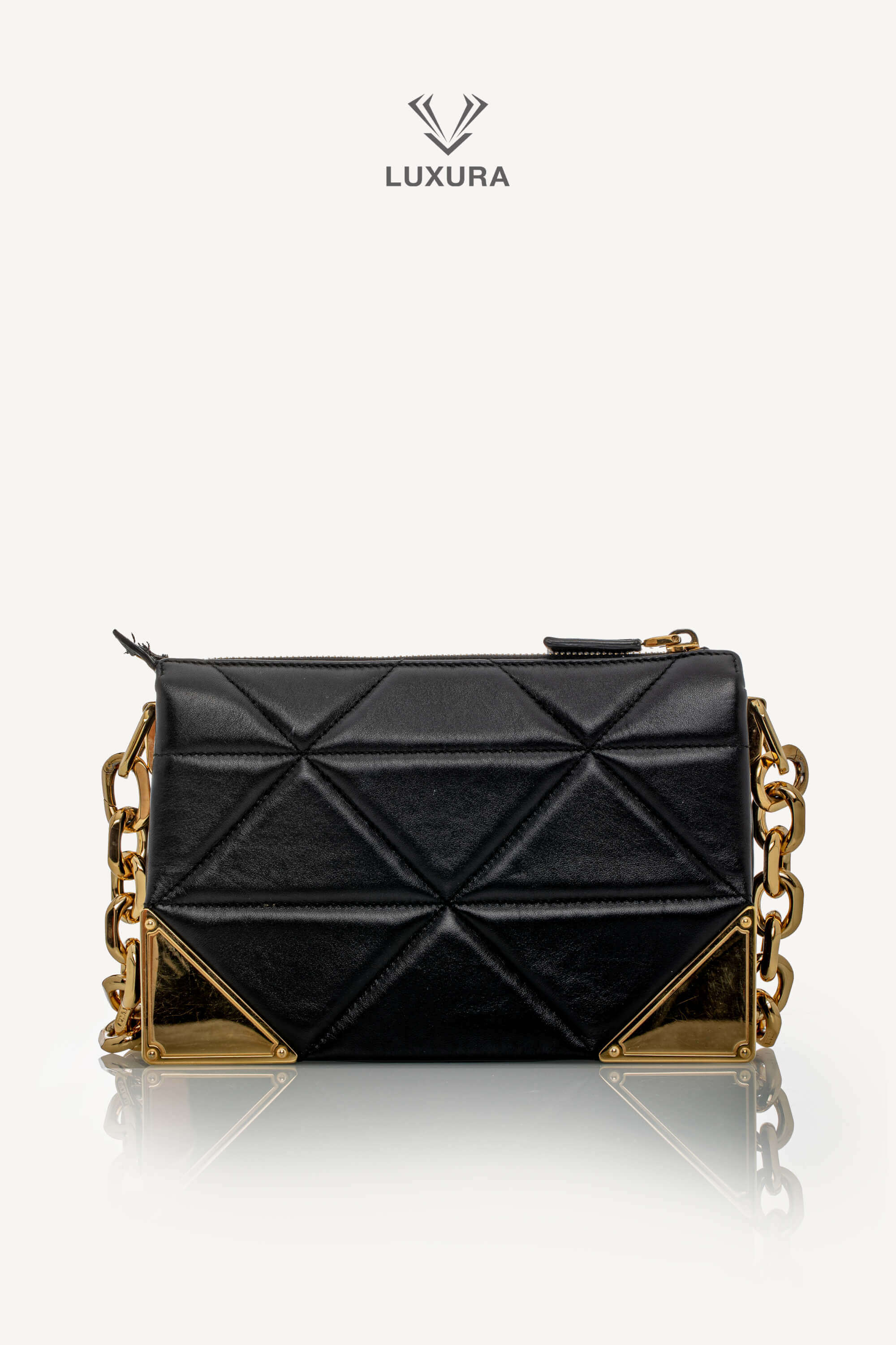<span style="font-size: 10px;letter-spacing: .15em"></span><br> <strong>PRADA</strong><br> <div style="margin-top:10px;font-size:16px">Quilted Nappa Stitched Leather Crossbody Bag Black</div><br> - Image 18