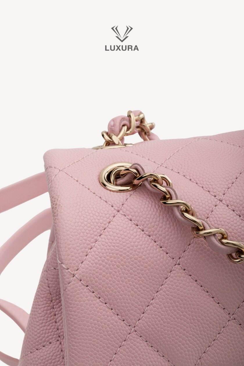 Chanel リュック CHANEL Caviar Quilted Small Urban Spirit Backpack Pink