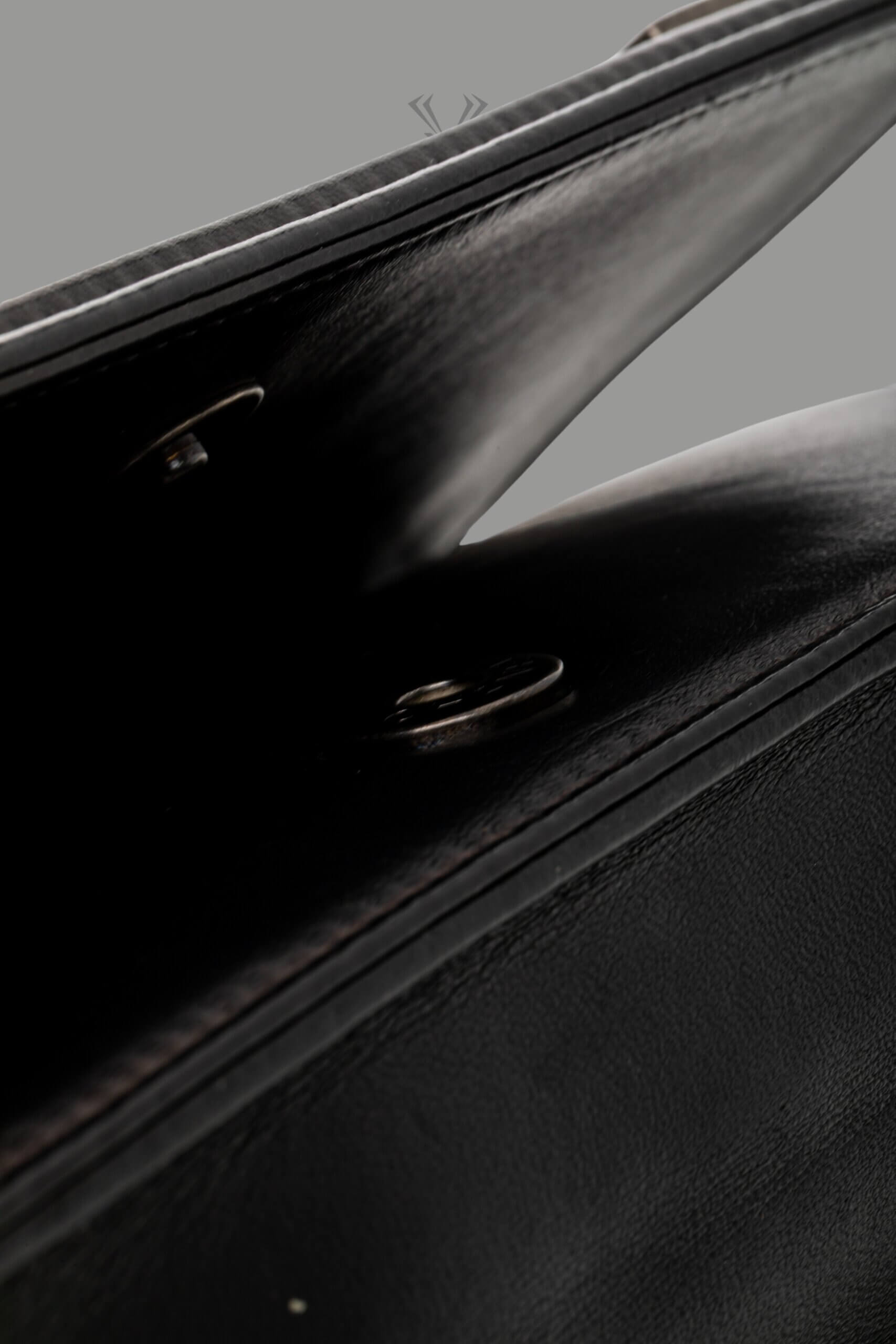 <span style="font-size: 10px;letter-spacing: .15em">HARD TO FIND</span><br> <strong>CHANEL</strong><br> <div style="margin-top:10px;font-size:16px">Boy Lego Brick Flap Bag Lambskin-PVC Black</div><br> - Image 12