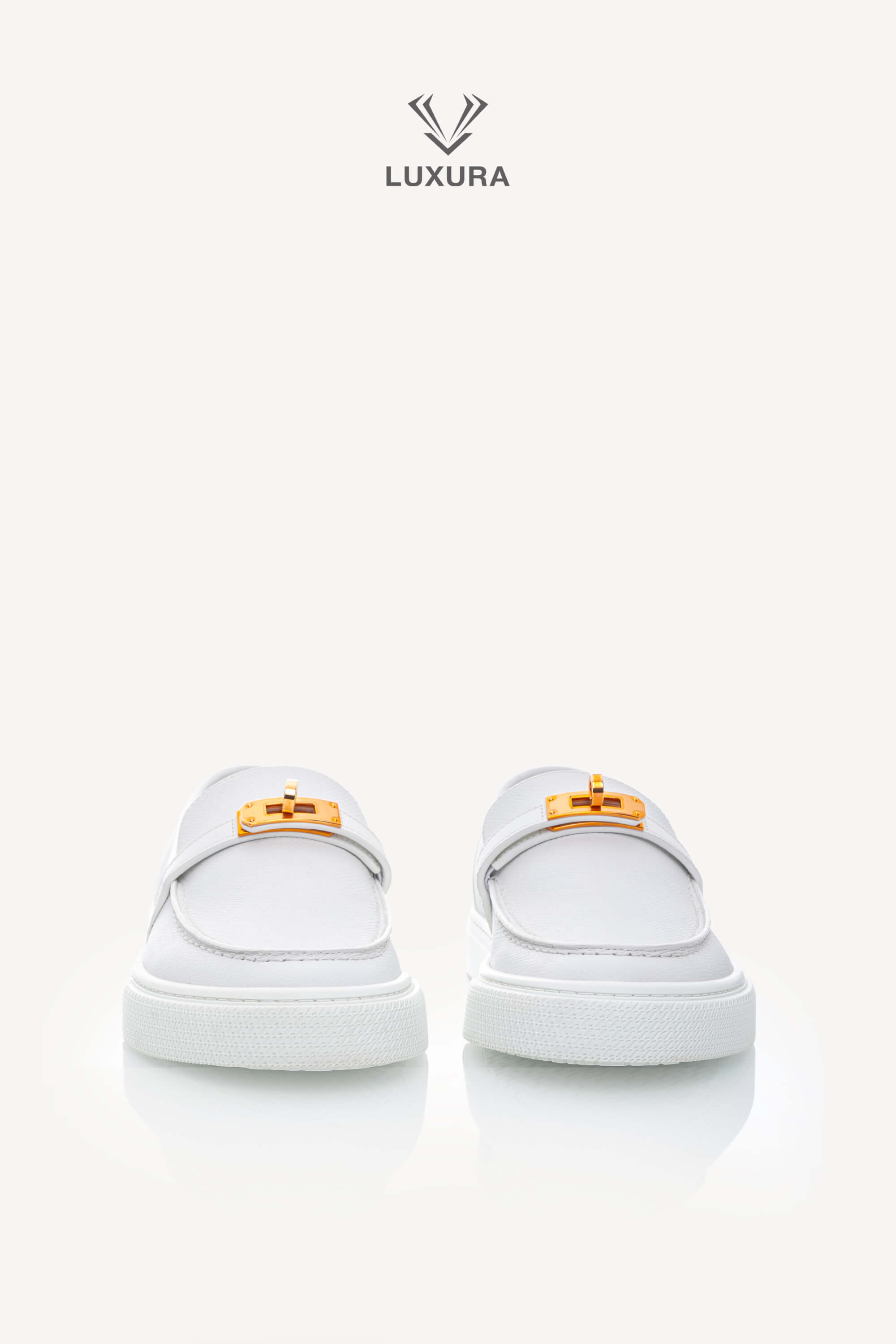 <span style="font-size: 10px;letter-spacing: .15em">HARD TO FIND</span><br> <strong>HERMES</strong><br> <div style="margin-top:10px;font-size:16px">Game Slip On Sneaker White 39.5</div><br> - Image 8