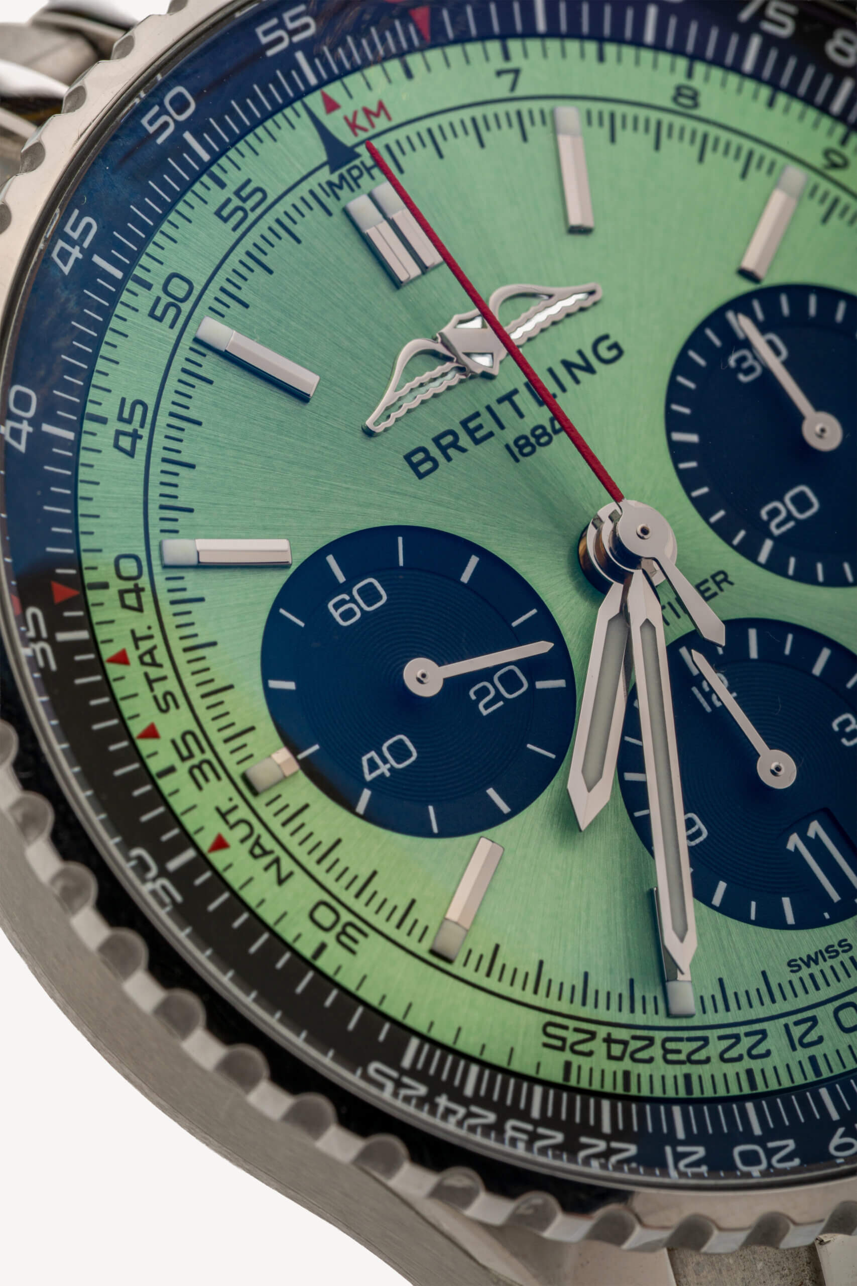 <span style="font-size: 10px;letter-spacing: .15em">BEST DEAL</span><br> <strong>BREITLING</strong><br> <div style="margin-top:10px;font-size:16px">Navitimer B01 Cronograph Watch AB0138241L1A1</div><br> - Image 12