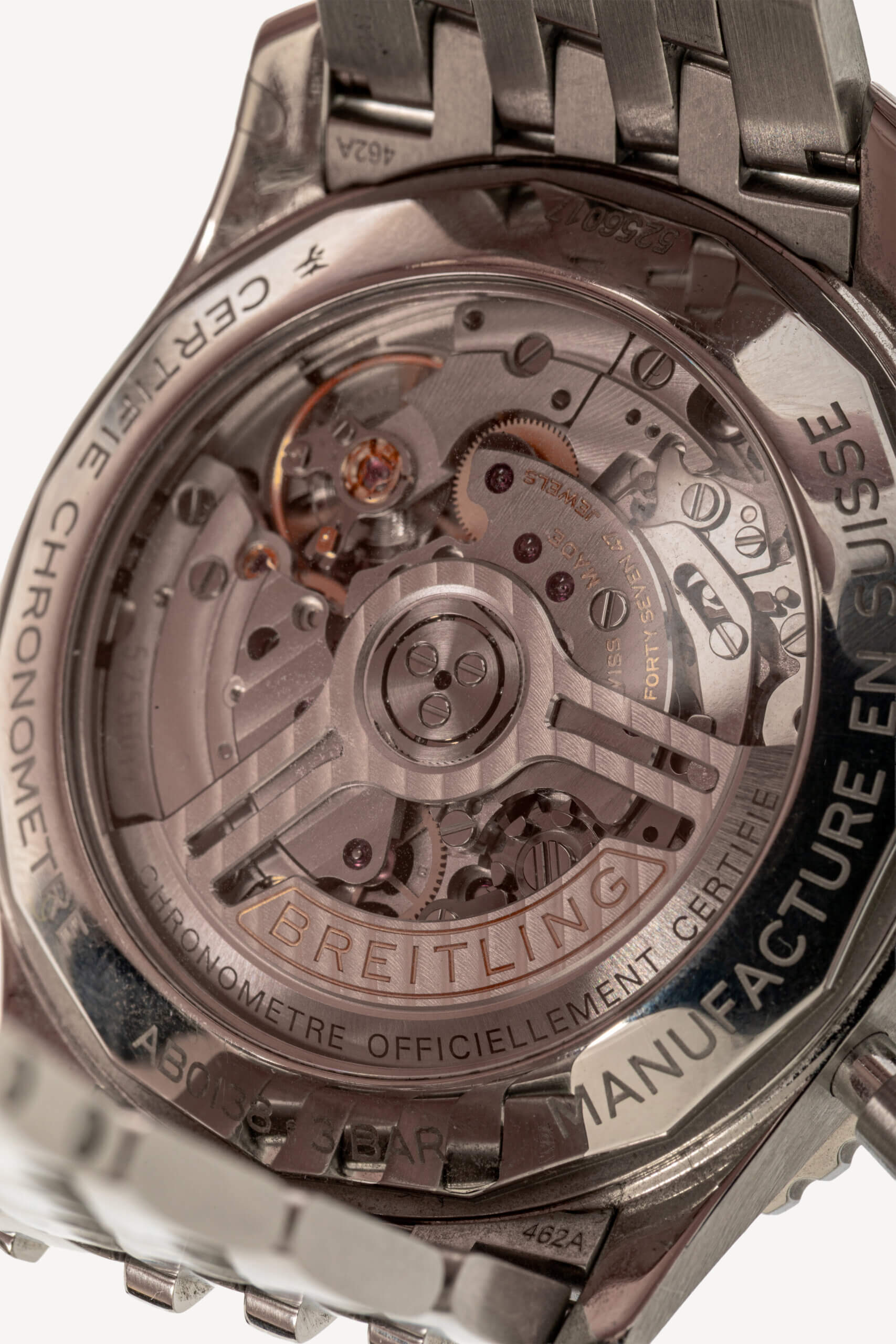 <span style="font-size: 10px;letter-spacing: .15em">BEST DEAL</span><br> <strong>BREITLING</strong><br> <div style="margin-top:10px;font-size:16px">Navitimer B01 Cronograph Watch AB0138241L1A1</div><br> - Image 17