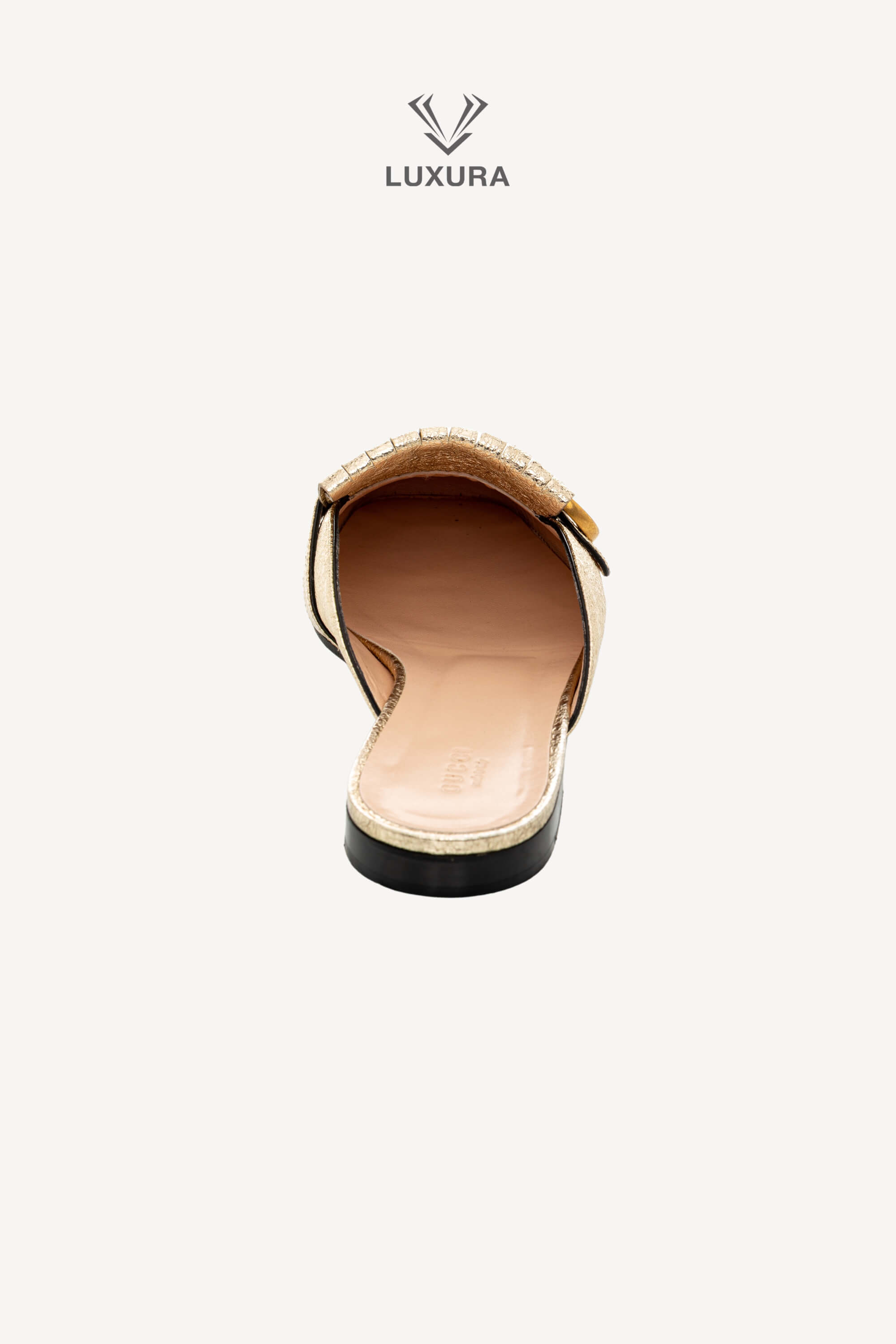 <span style="font-size: 10px;letter-spacing: .15em">BEST DEAL</span><br> <strong>GUCCI</strong><br> <div style="margin-top:10px;font-size:16px">Metallic Marmont Fringed Flat Mules Gold 41 ( true size 40 )</div><br> - Image 10