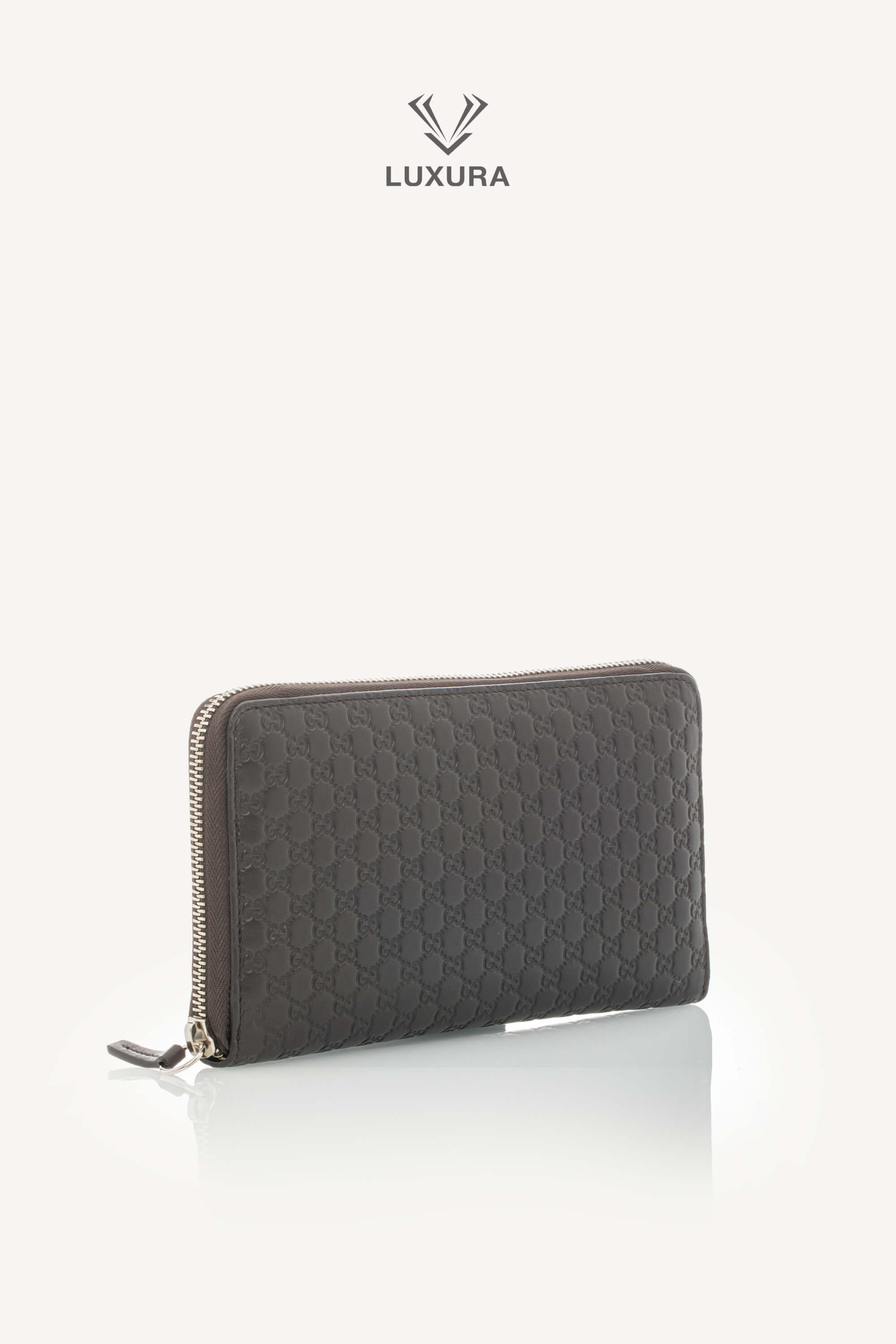 <span style="font-size: 10px;letter-spacing: .15em">BEST DEAL</span><br> <strong>GUCCI</strong><br> <div style="margin-top:10px;font-size:16px">Microguccissima Large Zip Around Organizer Wallet Brown</div><br> - Image 3