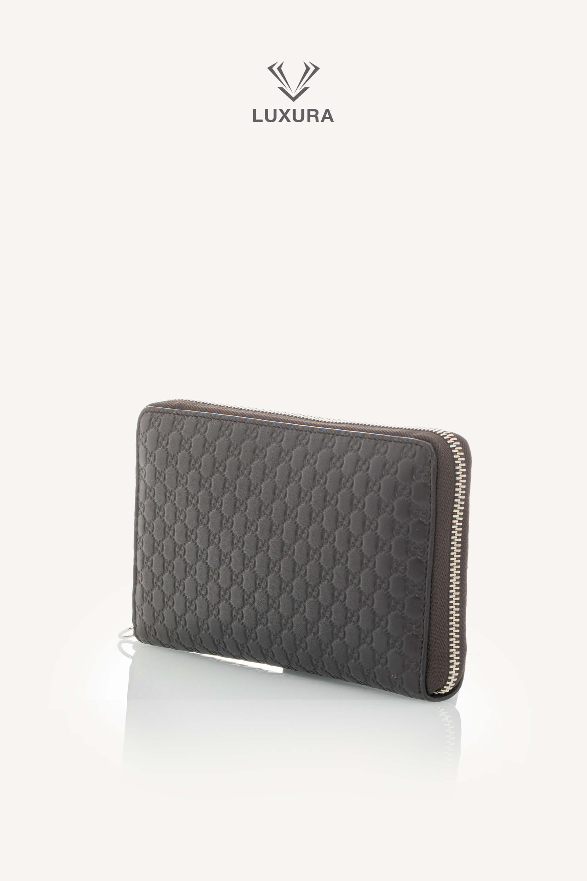 <span style="font-size: 10px;letter-spacing: .15em">BEST DEAL</span><br> <strong>GUCCI</strong><br> <div style="margin-top:10px;font-size:16px">Microguccissima Large Zip Around Organizer Wallet Brown</div><br> - Image 6