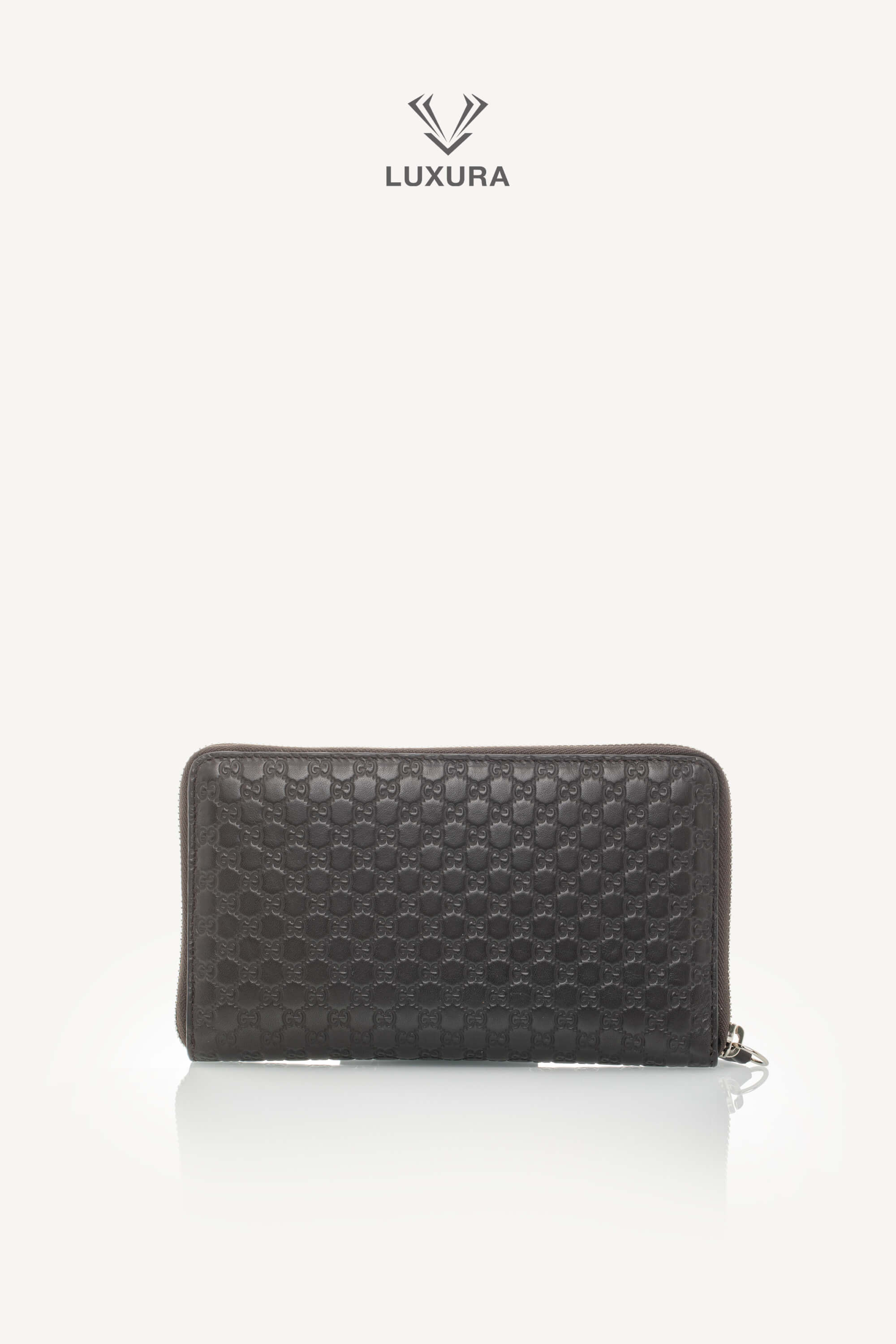 <span style="font-size: 10px;letter-spacing: .15em">BEST DEAL</span><br> <strong>GUCCI</strong><br> <div style="margin-top:10px;font-size:16px">Microguccissima Large Zip Around Organizer Wallet Brown</div><br> - Image 4