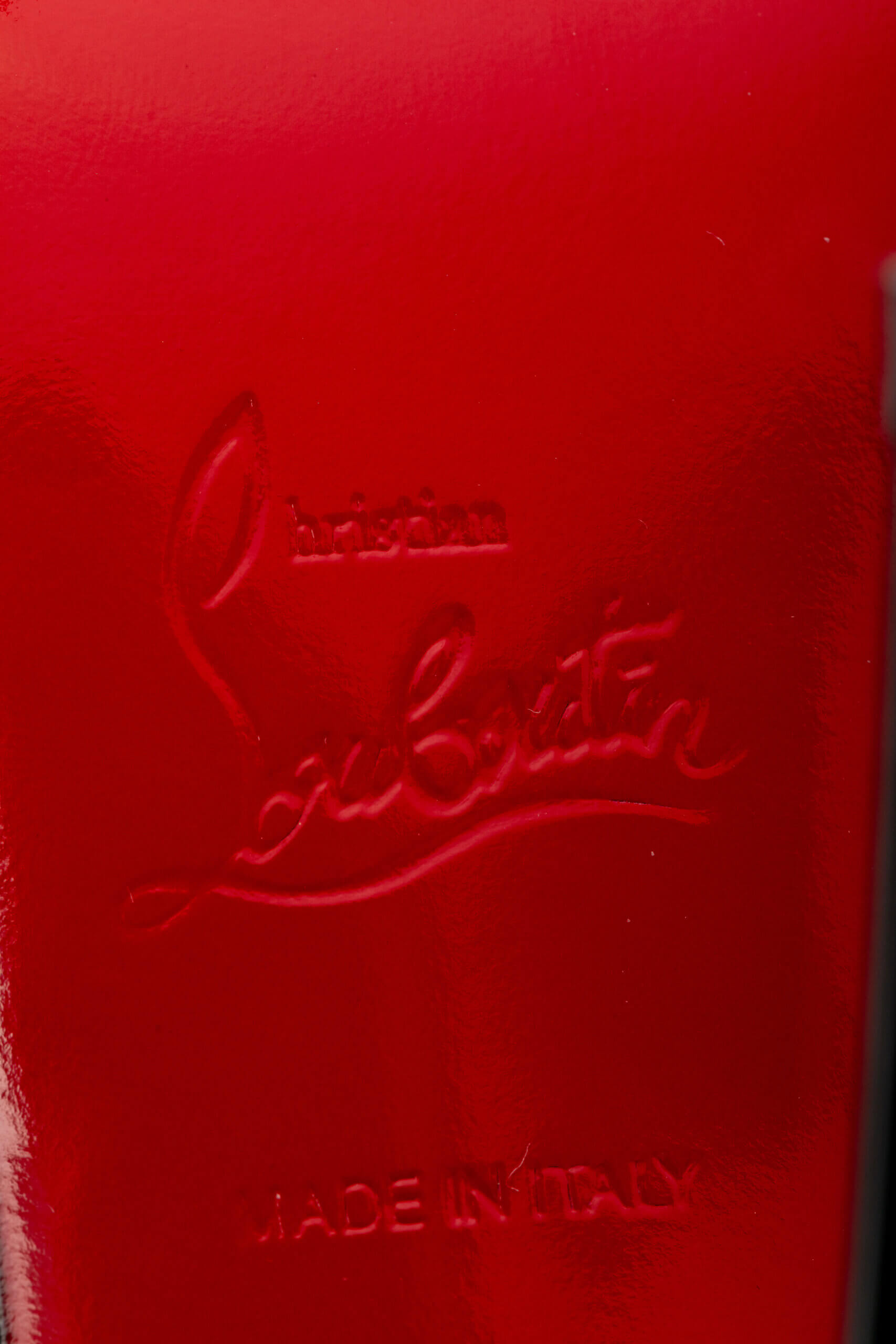 <span style="font-size: 10px;letter-spacing: .15em">BEST DEAL</span><br> <strong>CHRISTIAN LOUBOUTIN</strong><br> <div style="margin-top:10px;font-size:16px">Black Hot Chick Sling Patent Slingback Pumps 100 35.5</div><br> - Image 16