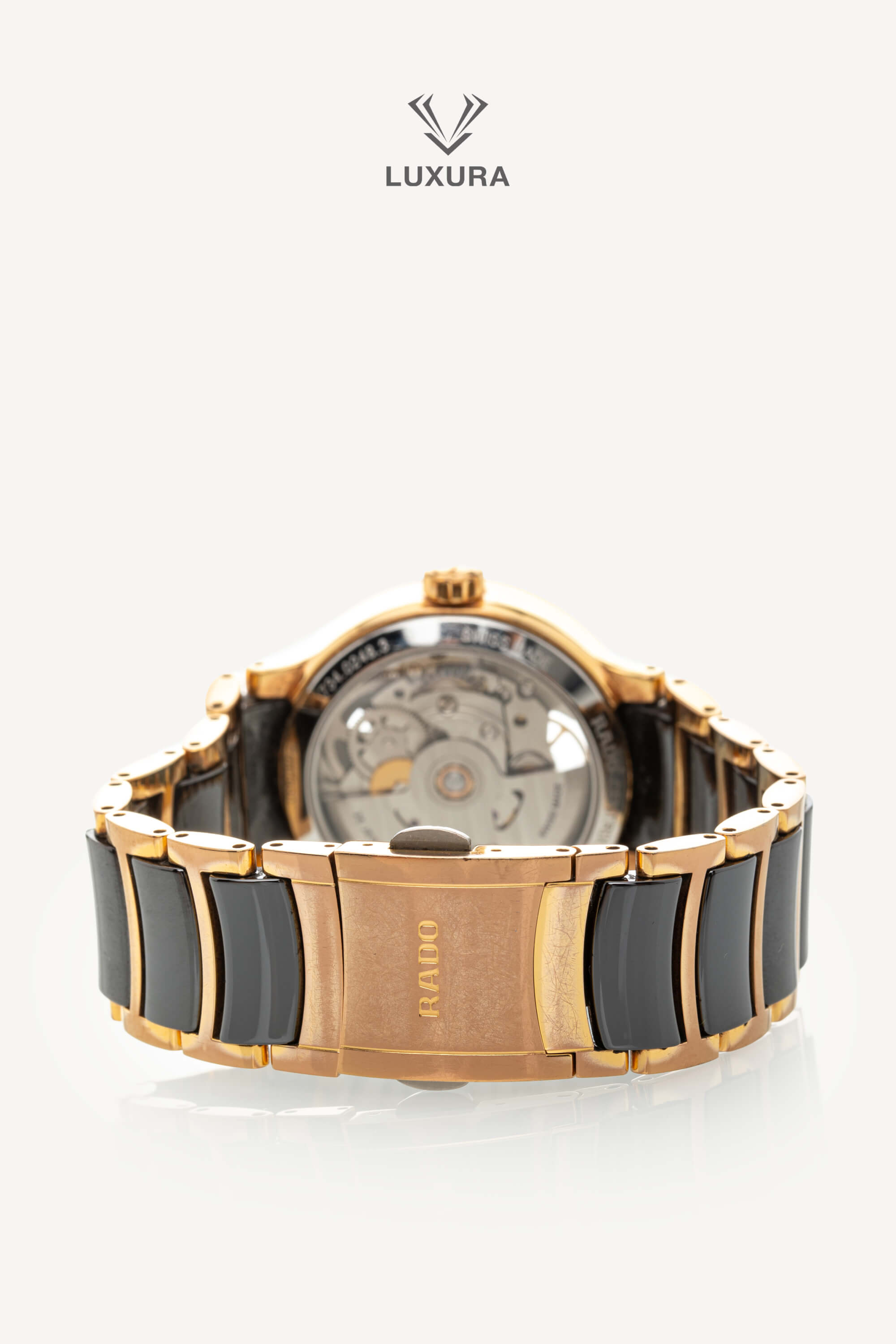 <span style="font-size: 10px; color: rgb(101, 101, 101);letter-spacing: .15em;"> HARD TO FIND</span><br><strong>RADO</strong><br><div style="margin-top:10px; font-size:16px;"> Centrix Automatic Diamonds Open Heart 33 mm </div><br> - Image 13
