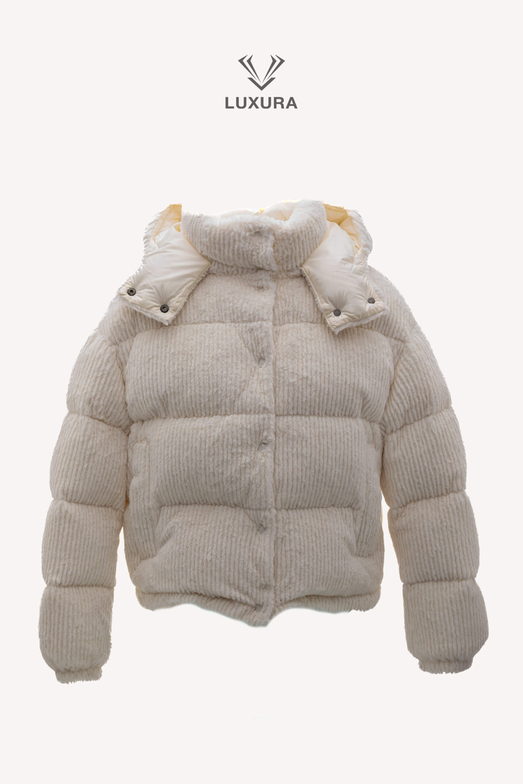 <span style="font-size: 10px;letter-spacing: .15em">BEST DEAL</span><br>            <strong>MONCLER</strong><br>            <div style="margin-top:10px;font-size:16px">Daos Hooded Corduroy Short Down Jacket Beige 0 ( xs-s )</div><br> - Image 5