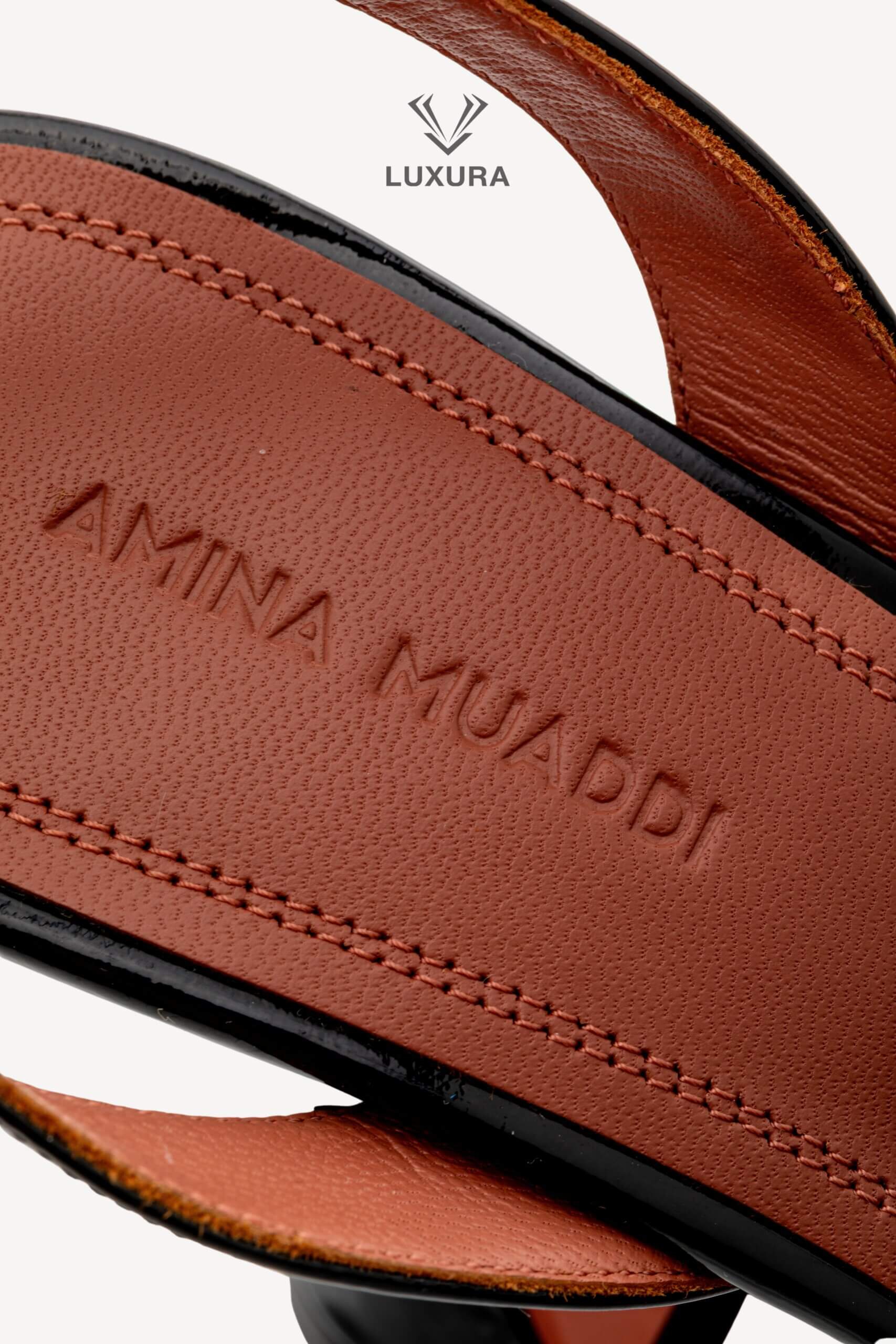 <span style="font-size: 10px;letter-spacing: .15em">BEST DEAL</span><br>            <strong>AMINA MUADDI</strong><br>            <div style="margin-top:10px;font-size:16px">Begum Sling 95 Pumps Black Leather 38 ( true size 37 )</div><br> - Image 18