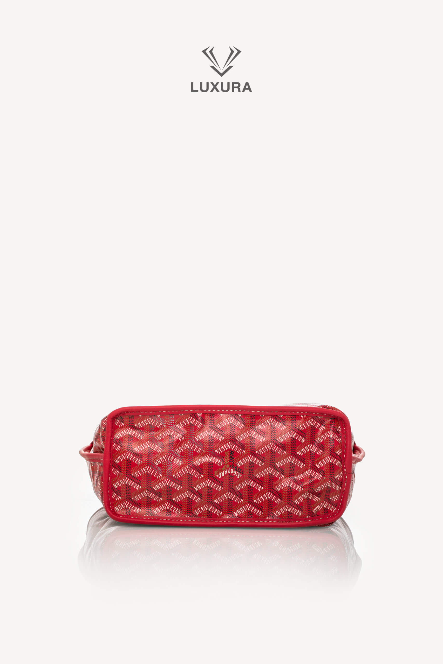 <span style="font-size: 10px;letter-spacing: .15em"></span><br> <strong>GOYARD</strong><br> <div style="margin-top:10px;font-size:16px">Goyardine Reversible Mini Anjou Red</div><br> - Image 20