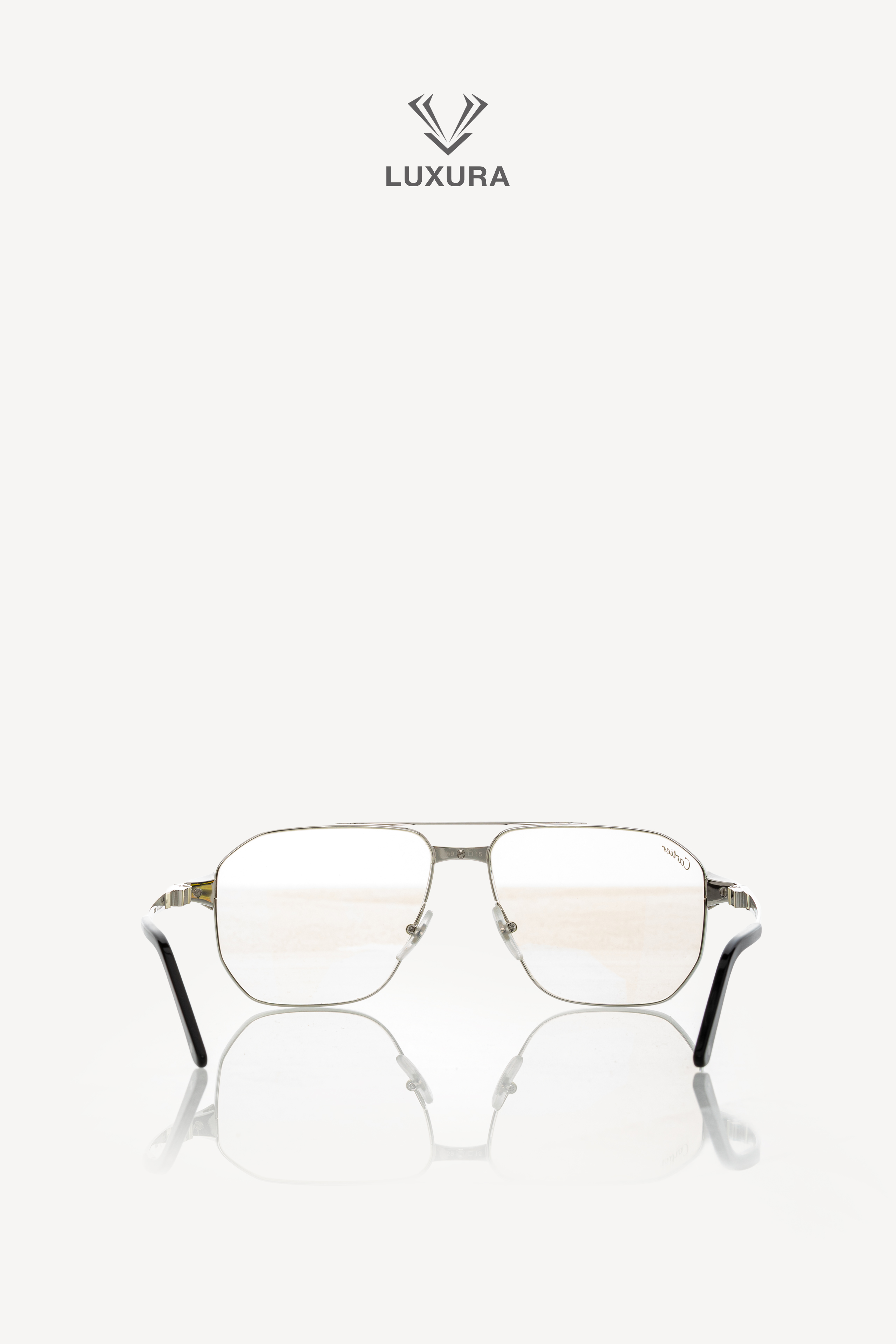 <span style="font-size: 10px; color: rgb(101, 101, 101);letter-spacing: .15em;">BEST DEAL </span><br><strong> CARTIER</strong><br><div style="margin-top:10px; font-size:16px;"> Santos de Cartier Sunglasses CT0424S 005</div><br> - Image 7