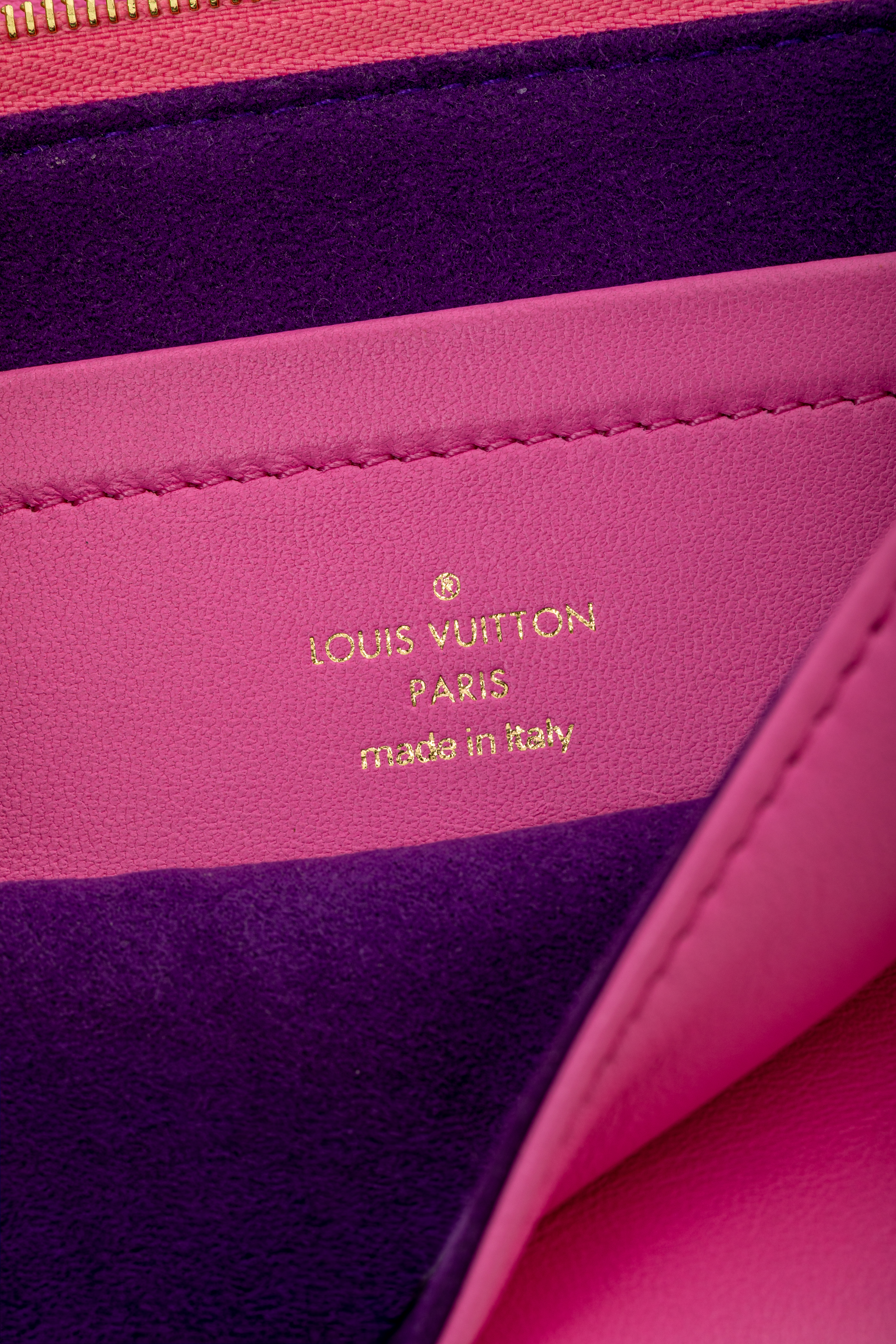 <span style="font-size: 10px;letter-spacing: .15em">HARD TO FIND</span><br>            <strong>LOUIS VUITTON</strong><br>            <div style="margin-top:10px;font-size:16px">Monogram Pochette Coussin Shoulder Bag Pink M80745</div><br> - Image 10