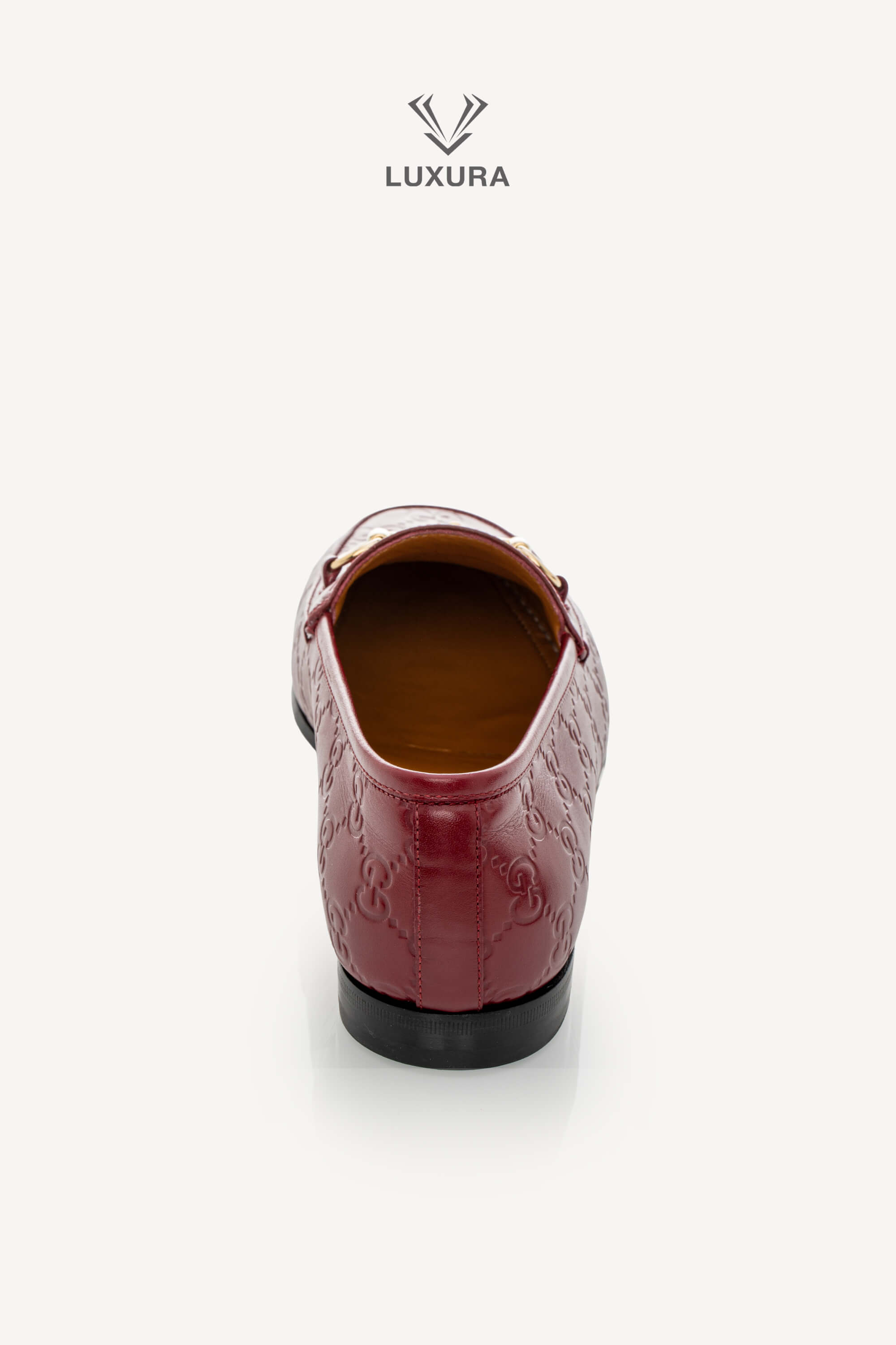 <span style="font-size: 10px;letter-spacing: .15em">BEST DEAL</span><br> <strong>GUCCI</strong><br> <div style="margin-top:10px;font-size:16px">Guccissima Jordaan Loafers Red 39</div><br> - Image 10