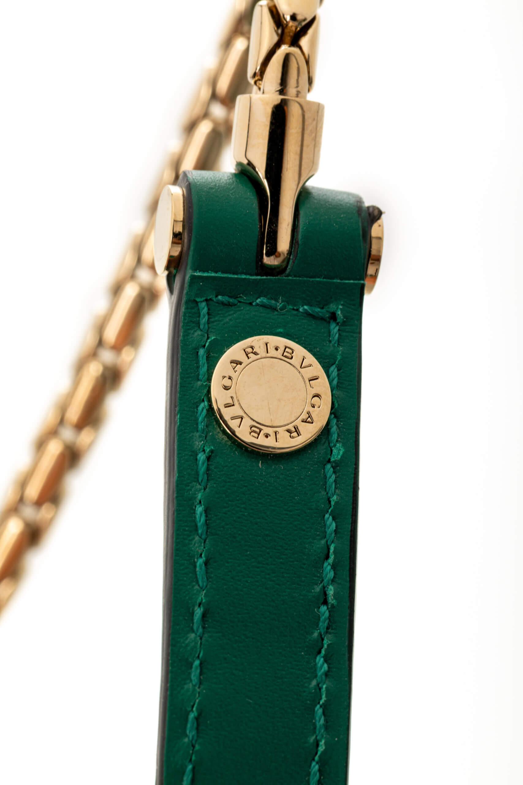 <span style="font-size: 10px;letter-spacing: .15em"></span><br> <strong>BVLGARI</strong><br> <div style="margin-top:10px;font-size:16px">Calfskin Serpenti Forever Top Handle Bag Emerald Green</div><br> - Image 21