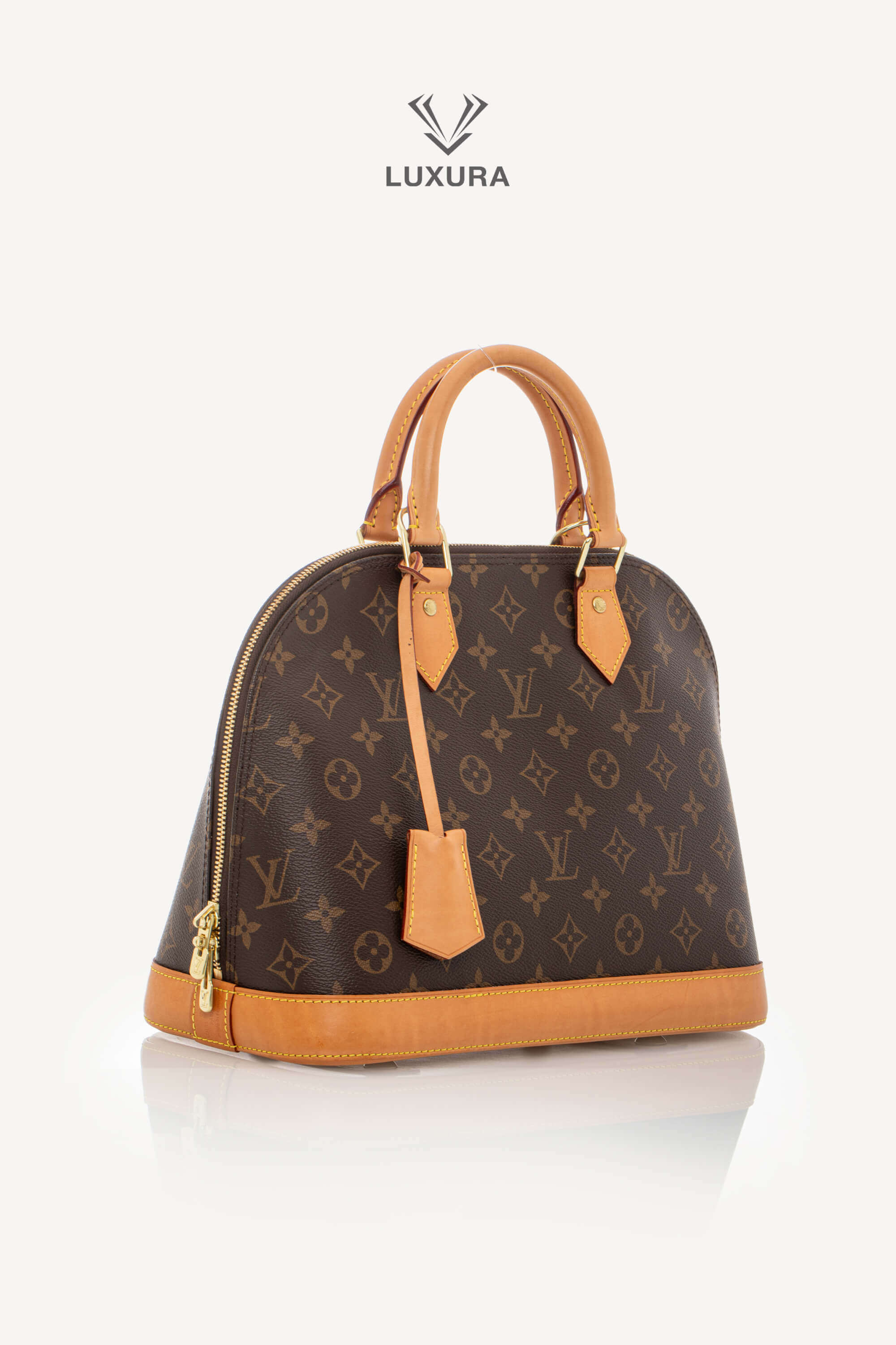 <span style="font-size: 10px;letter-spacing: .15em">BEST DEAL</span><br> <strong>LOUIS VUITTON</strong><br> <div style="margin-top:10px;font-size:16px">Alma PM Monogram Canvas Bag M53151</div><br> - Image 2