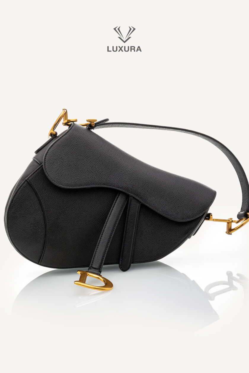 kuro☆Dior☆☆希少ブラック☆saddle bag☆ Dior Ultra Matte Calfskin Saddle Bag Black – Luxury Helsinki
