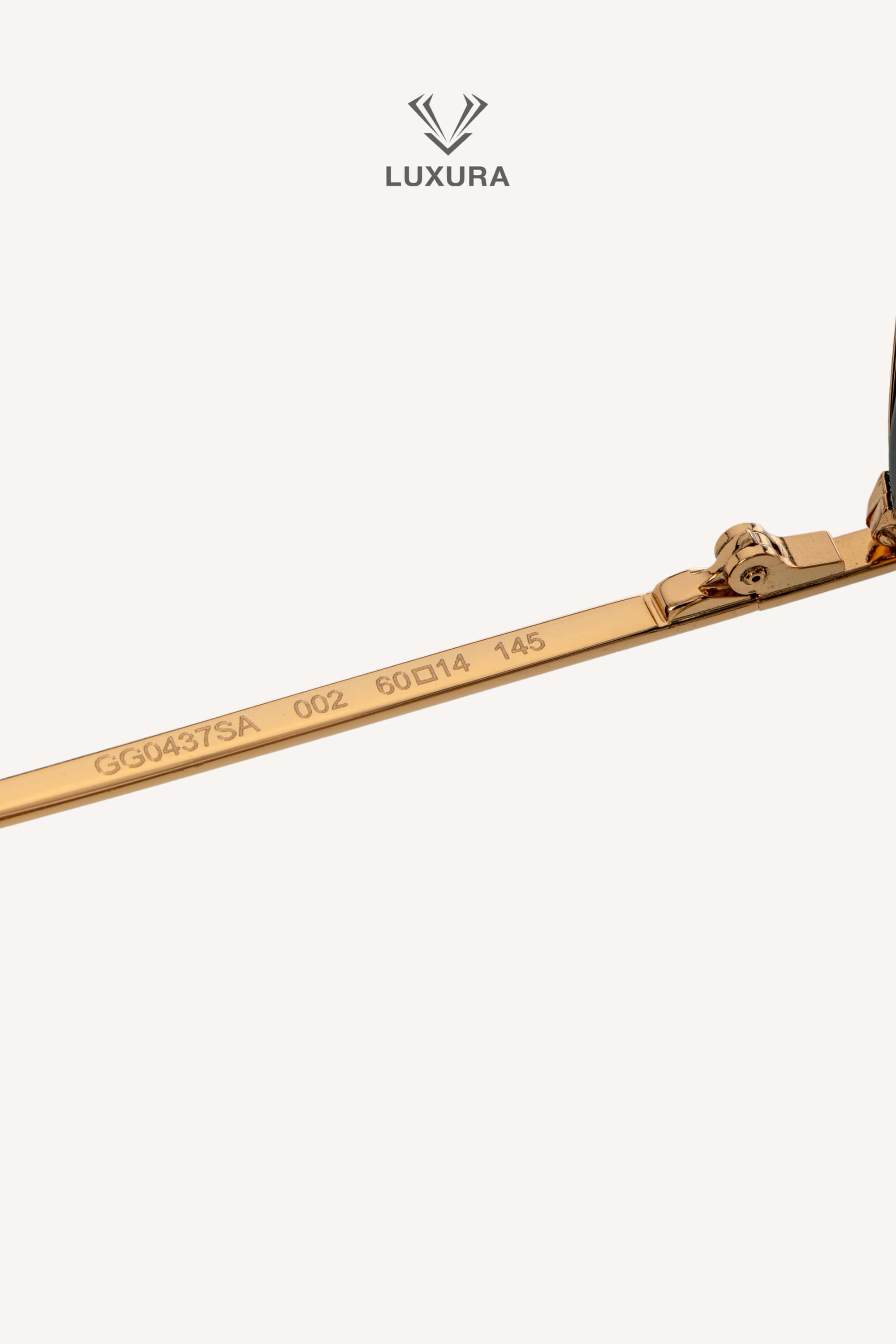 <span style="font-size: 10px;letter-spacing: .15em">BEST DEAL</span><br> <strong>GUCCI</strong><br> <div style="margin-top:10px;font-size:16px">Square Sunglasses With Optimal Fit-Gold Metal Frame GG0437SA 002</div><br> - Image 12