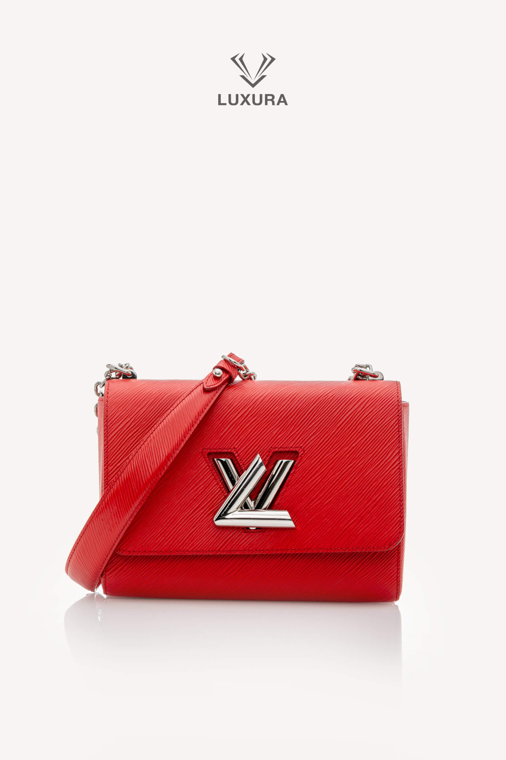 <span style="font-size: 10px;letter-spacing: .15em">HARD TO FIND</span><br>            <strong>LOUIS VUITTON</strong><br>            <div style="margin-top:10px;font-size:16px">Epi Twist Shoulder Bag MM Coquelicot Red M50523</div><br> - Image 3