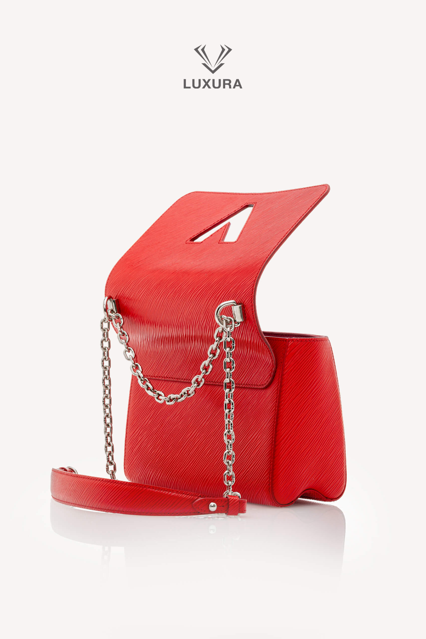 <span style="font-size: 10px;letter-spacing: .15em">HARD TO FIND</span><br>            <strong>LOUIS VUITTON</strong><br>            <div style="margin-top:10px;font-size:16px">Epi Twist Shoulder Bag MM Coquelicot Red M50523</div><br> - Image 7