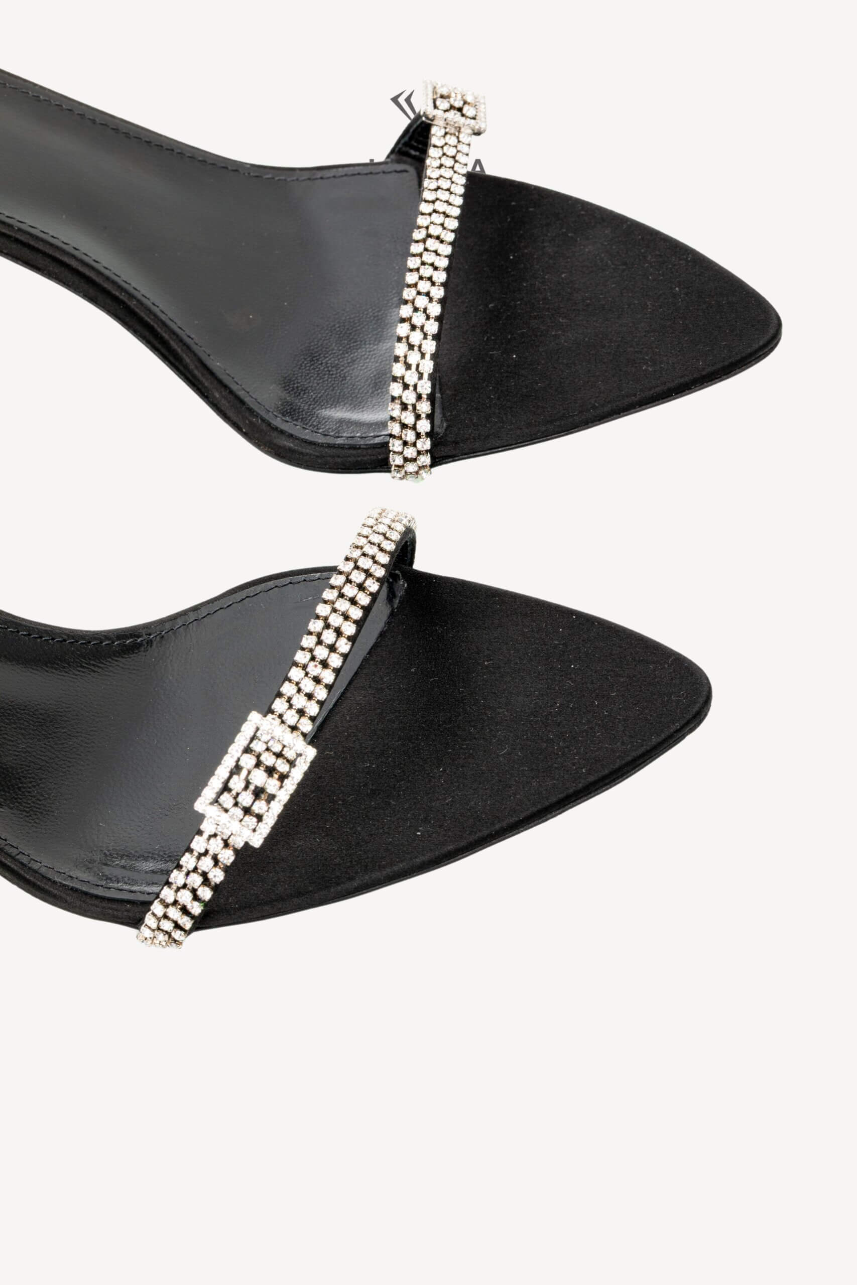 <span style="font-size: 10px;letter-spacing: .15em">BEST DEAL</span><br> <strong>SAINT LAURENT</strong><br> <div style="margin-top:10px;font-size:16px">Rendez-Vous Satin Slingback Sandals 38 Black</div><br> - Image 11