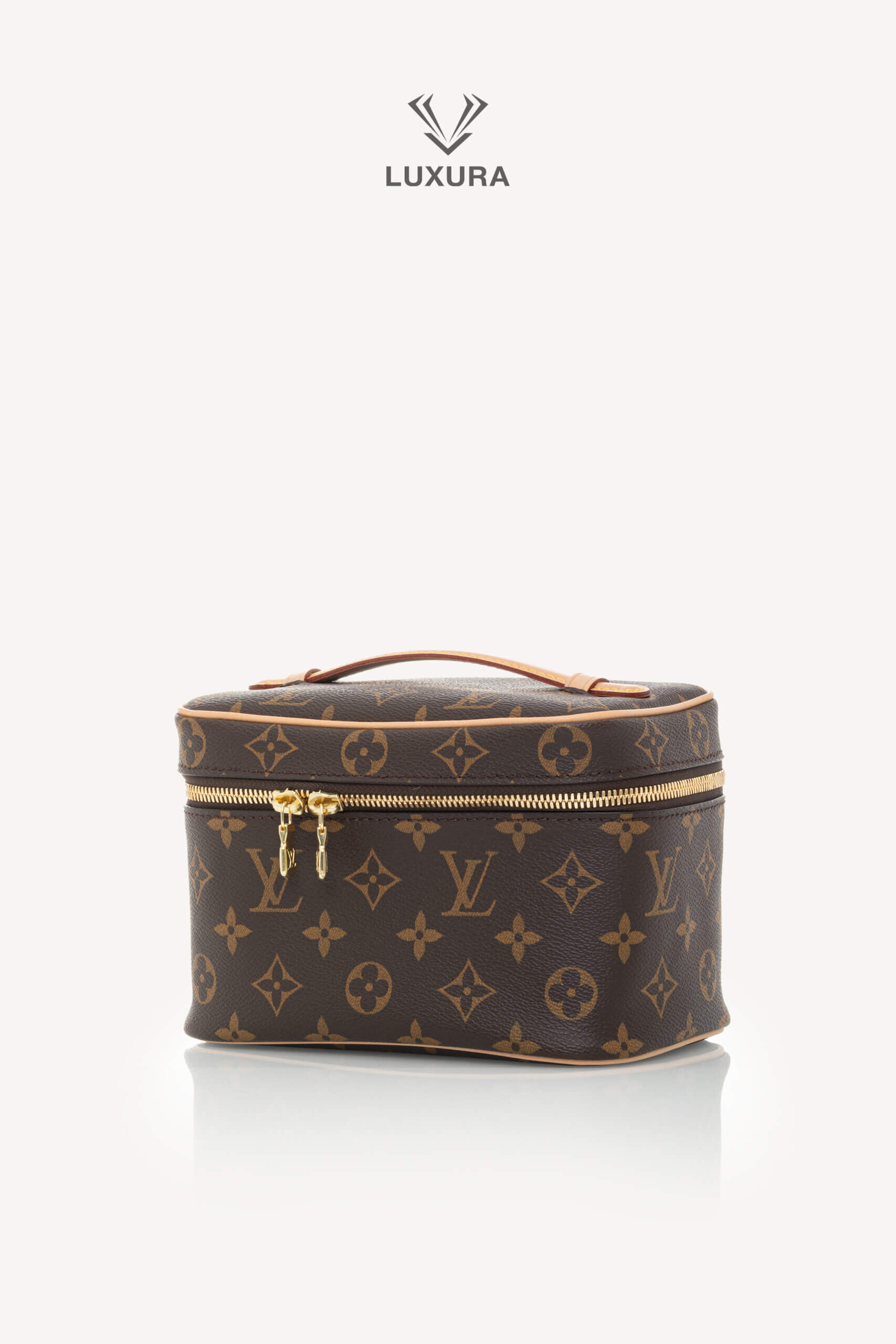 <span style="font-size: 10px;letter-spacing: .15em">HARD TO FIND</span><br> <strong>LOUIS VUITTON</strong><br> <div style="margin-top:10px;font-size:16px">Monogram Coated Canvas Nice Mini M44495</div><br> - Image 6