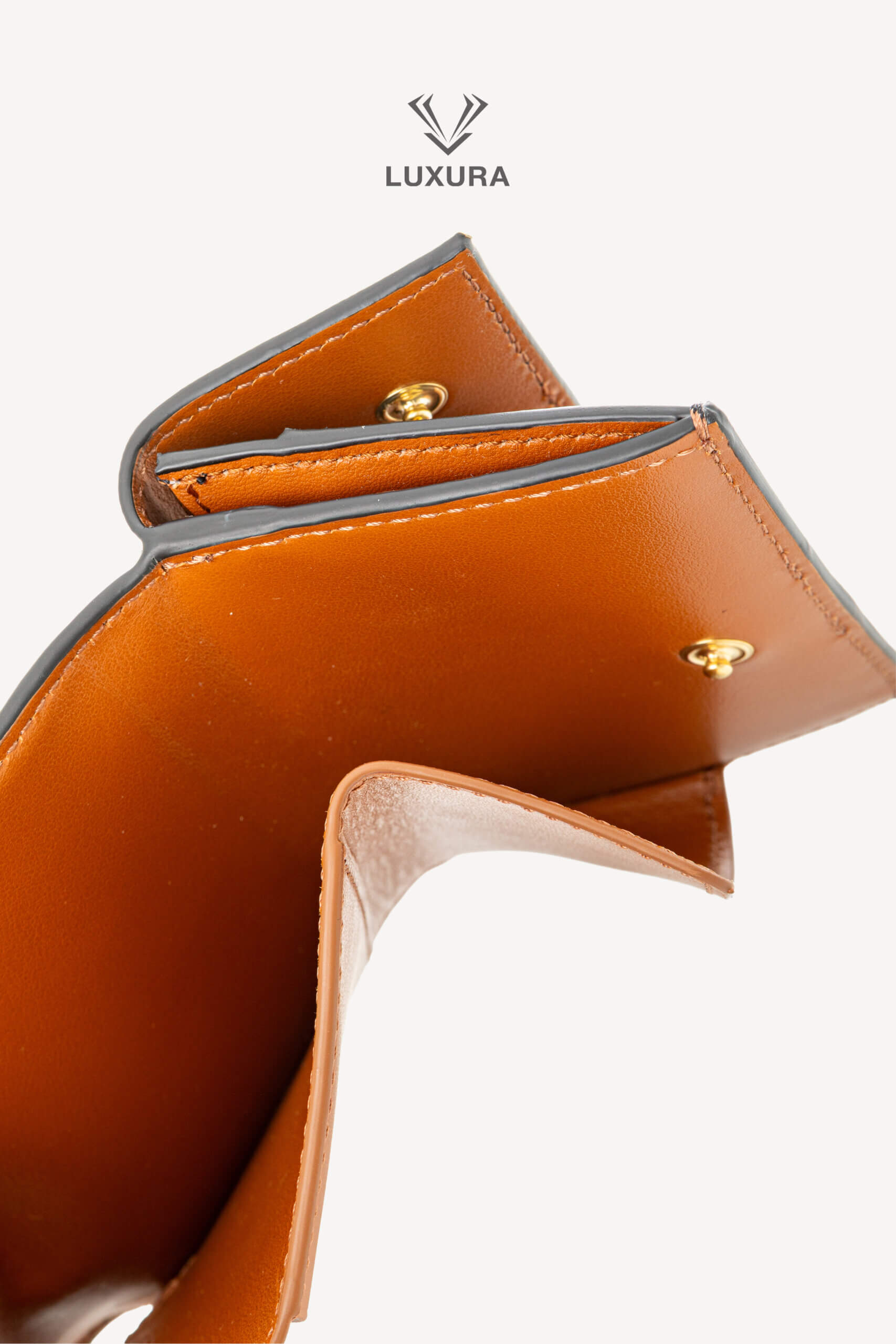 <span style="font-size: 10px;letter-spacing: .15em">HARD TO FIND</span><br> <strong>CELINE</strong><br> <div style="margin-top:10px;font-size:16px">Canvas Triomphe Folded Compact Wallet Tan</div><br> - Image 8